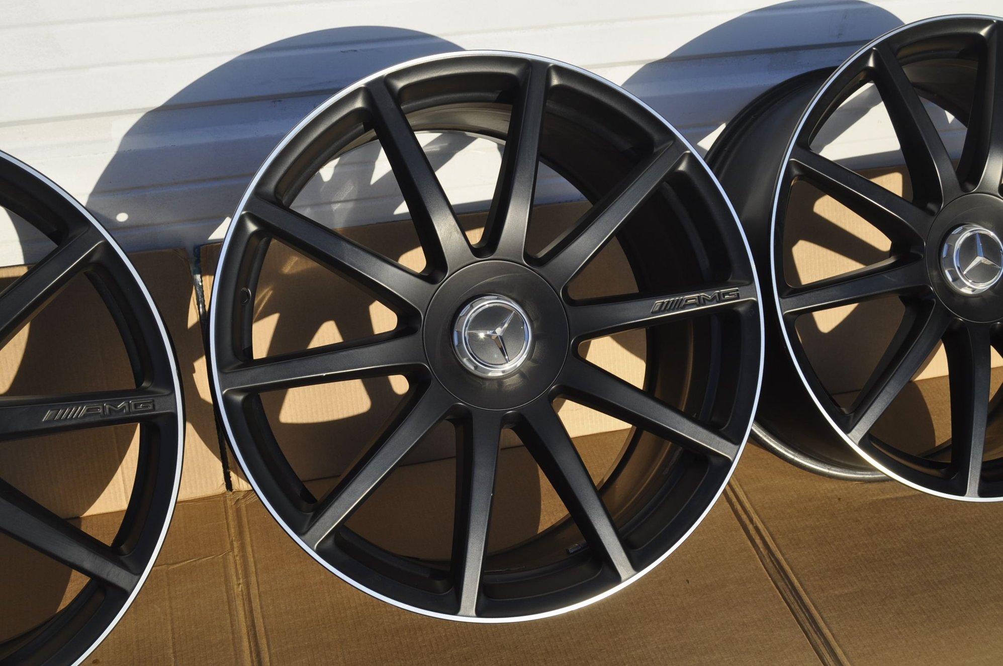 Wheels and Tires/Axles - Black S63 AMG 10 Spoke forged wheels, 20x9.5 20x8.5 - Used - 2013 to 2020 Mercedes-Benz S63 AMG - 2013 to 2020 Mercedes-Benz S600 - Plano, TX 75093, United States