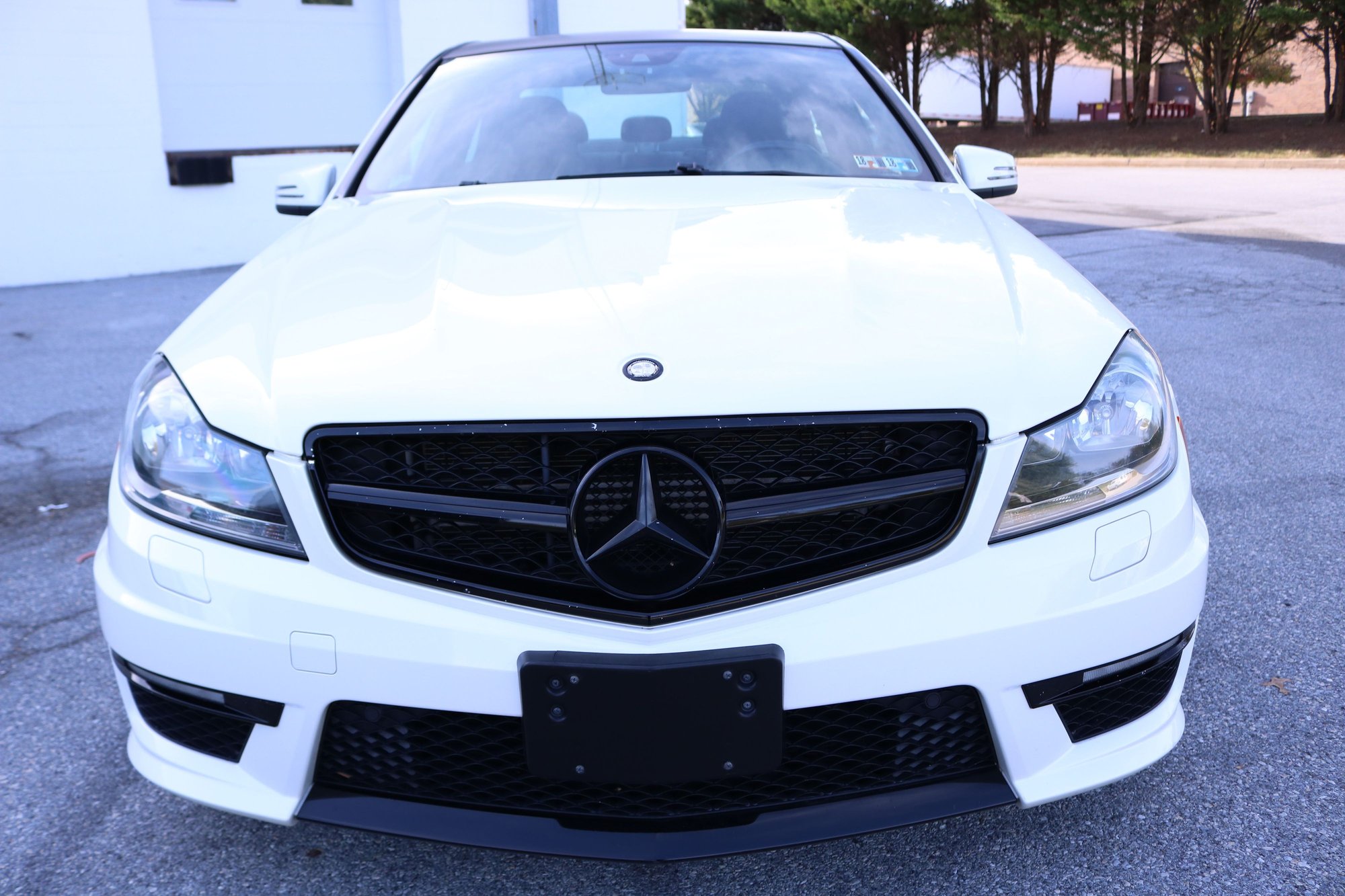 2012 Mercedes-Benz C63 AMG - 2012 MB C63 AMG Sedan for Sale - Pristine Condition, Transferable Warranty - Used - VIN WDDGF7HB1CA664842 - 44,623 Miles - 8 cyl - 2WD - Automatic - Sedan - White - West Chester, PA, PA 19380, United States
