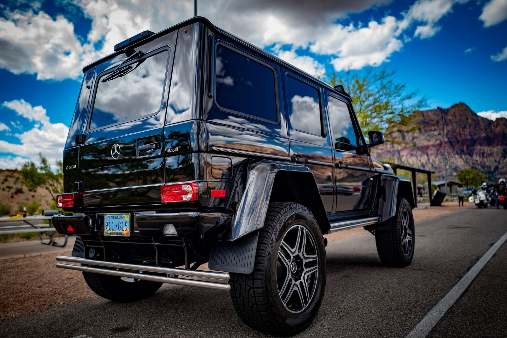 2017 Mercedes-Benz G550 4x4 - 2017 Mercedes-Benz G-Class G 550 4x4 Squared - Used - VIN WDCYC5FF1HX281340 - 3,900 Miles - 8 cyl - 4WD - Automatic - SUV - Black - Las Vegas, NV 89138, United States