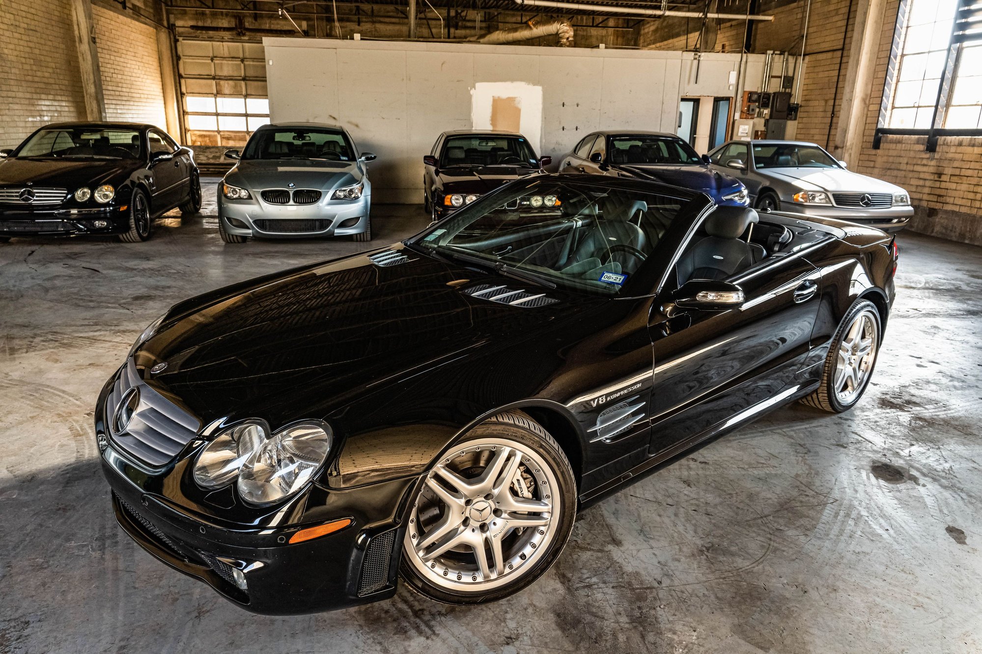 2006 Mercedes-Benz SL55 AMG - R230 SL55 ~ One of Forty Five P030 Cars ~ 54,600 Miles - Used - VIN WDBSK74F06F113980 - 54,600 Miles - 8 cyl - 2WD - Automatic - Convertible - Black - Waco, TX 76710, United States