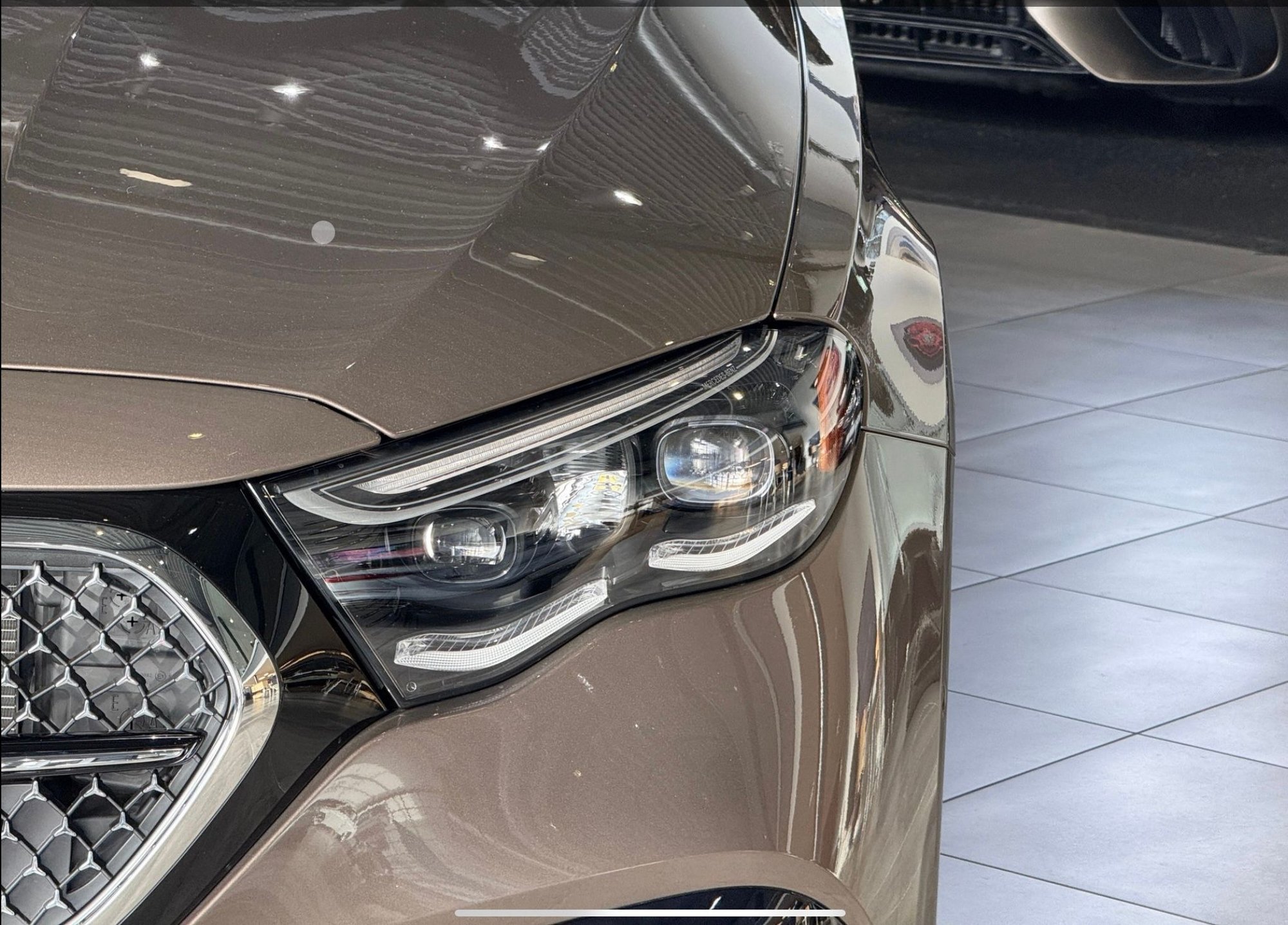 The Digital lights (Multi-beam LEDs) from the current generation E-class