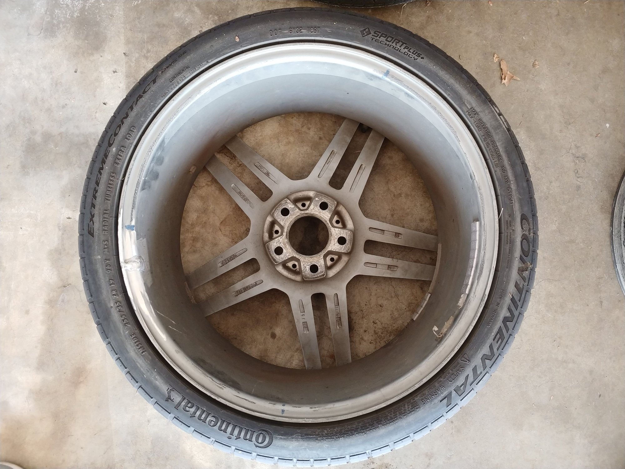 Wheels and Tires/Axles - 19" Split 5 Spoke replicas - Used - 2003 to 2006 Mercedes-Benz E55 AMG - Oklahoma City, OK 73149, United States