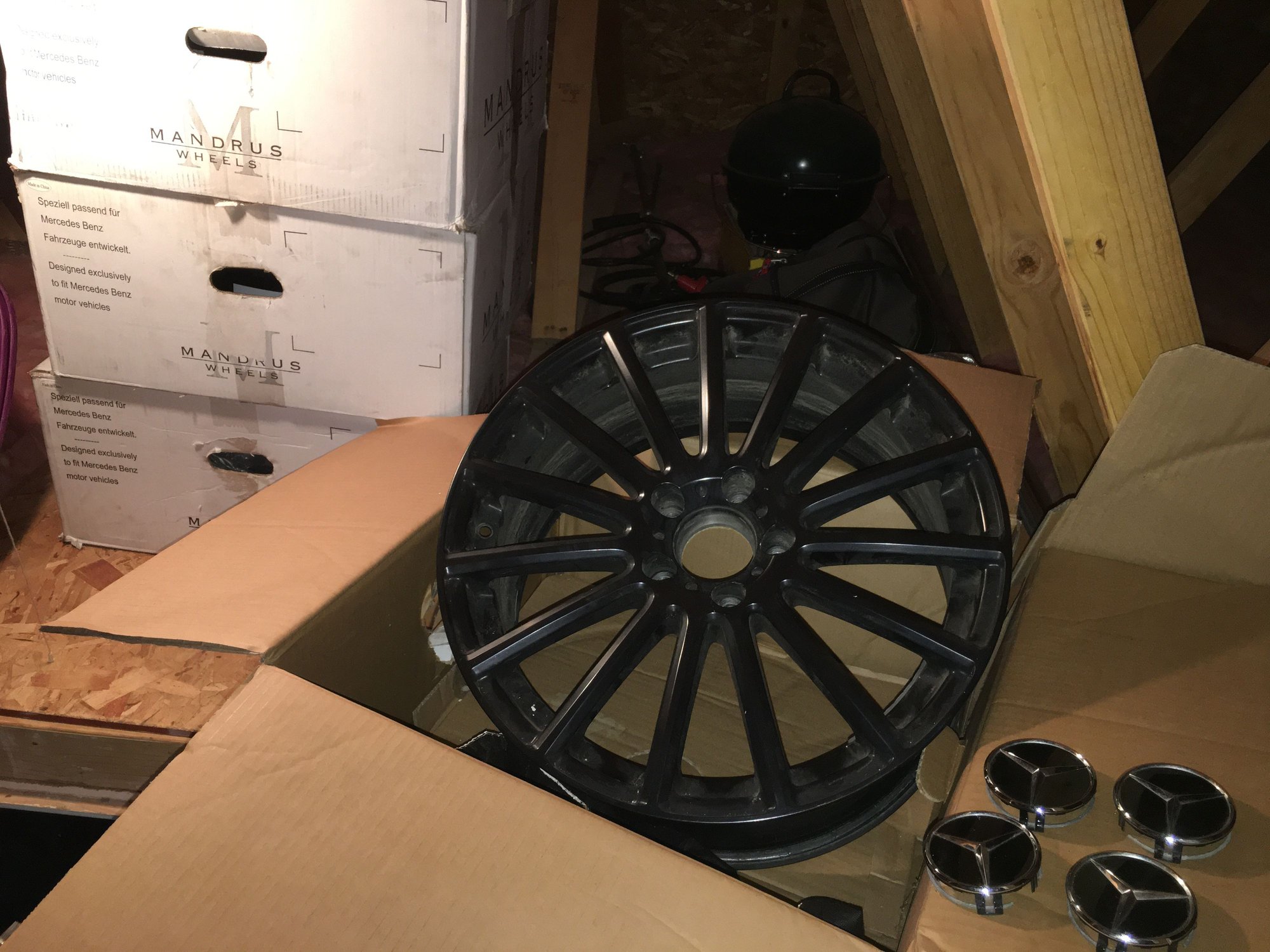 Wheels and Tires/Axles - FS: Mandrua Rotec wheels, matte black - Used - 2015 to 2020 Mercedes-Benz E350 - Novi, MI 48377, United States