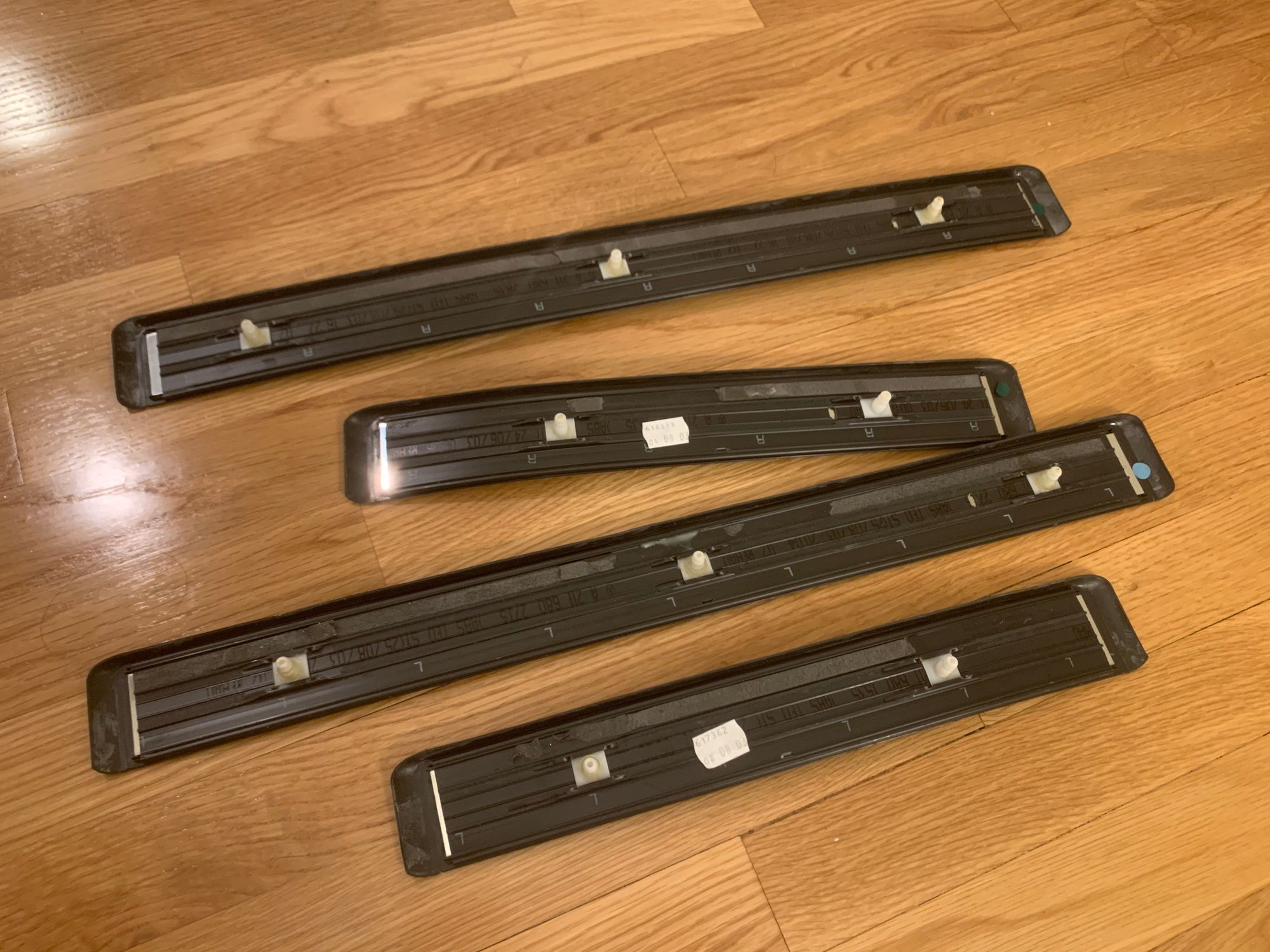 Interior/Upholstery - W211 E55 AMG OEM metal door sills - Used - 2003 to 2009 Mercedes-Benz E55 AMG - Pasadena, CA 91106, United States