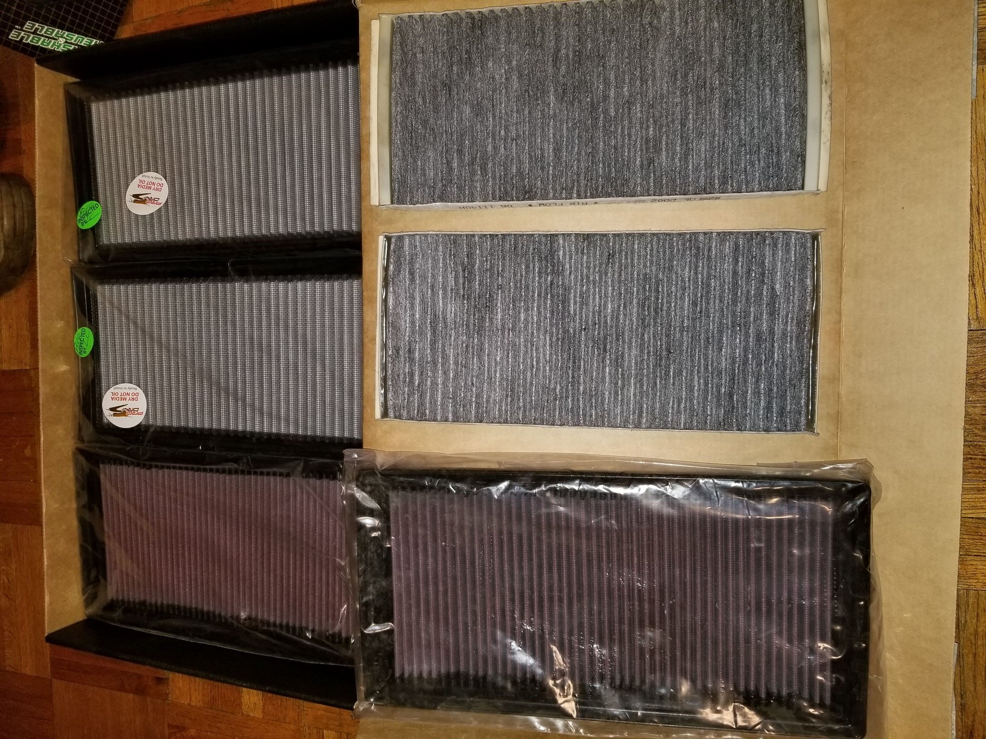 Engine - Intake/Fuel - M156 6.3 K&N, AFE Dry filters - Used - COLONIA, NJ 07067, United States