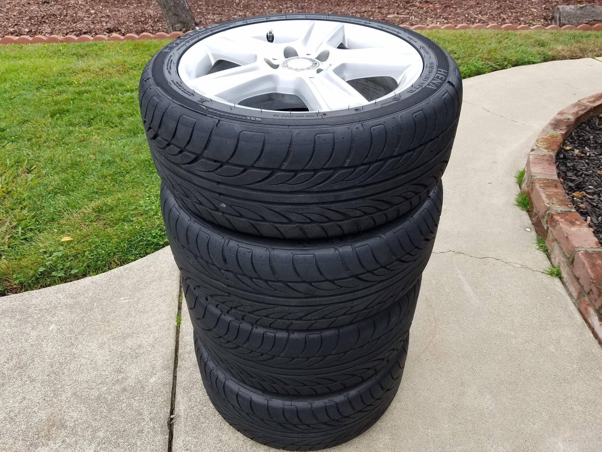 C300 (W204) Staggered 17" inch wheels and tires Forums