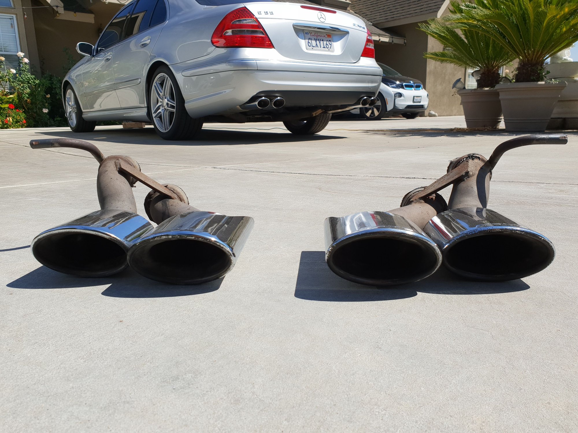 E55 AMG quad exhaust tips Forums