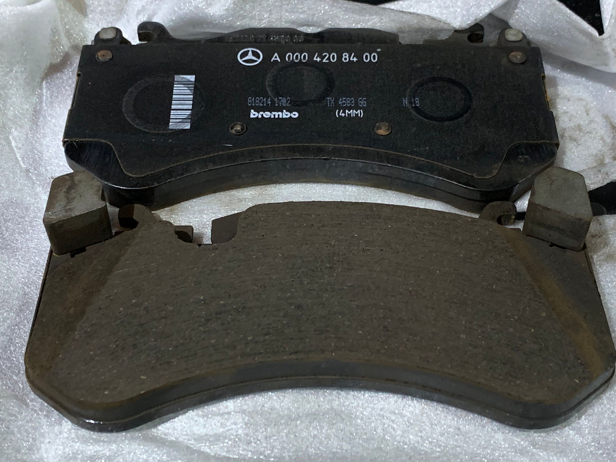 Brakes - Stock front pads off brand new GLC 63S - Used - 2018 to 2019 Mercedes-Benz GLC63 AMG S - Sydney, Australia