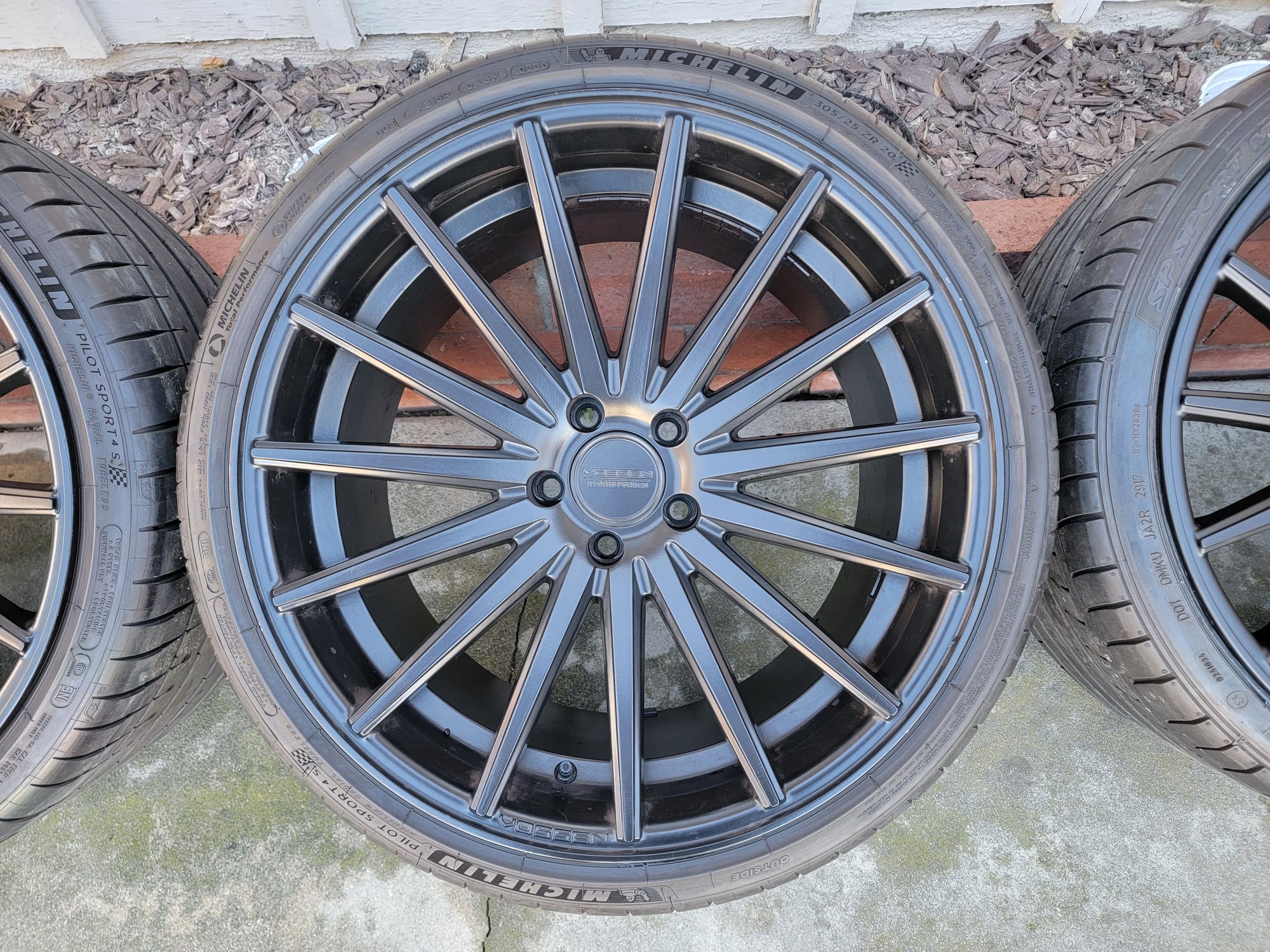 Wheels and Tires/Axles - 20" Vossen VFS Black Wheels Rims for W205 C63 Coupe W213 E63 - Used - 0  All Models - Fountain Valley, CA 92708, United States