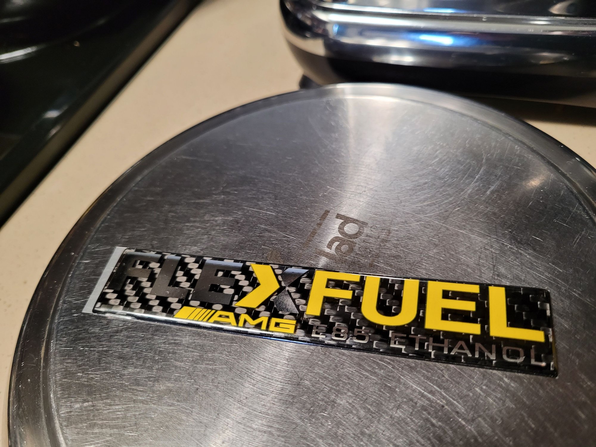 Exterior Body Parts - Custom Carbon Fiber AMG Ethanol Badge - New - 0  All Models - Santa Clara, CA 95050, United States
