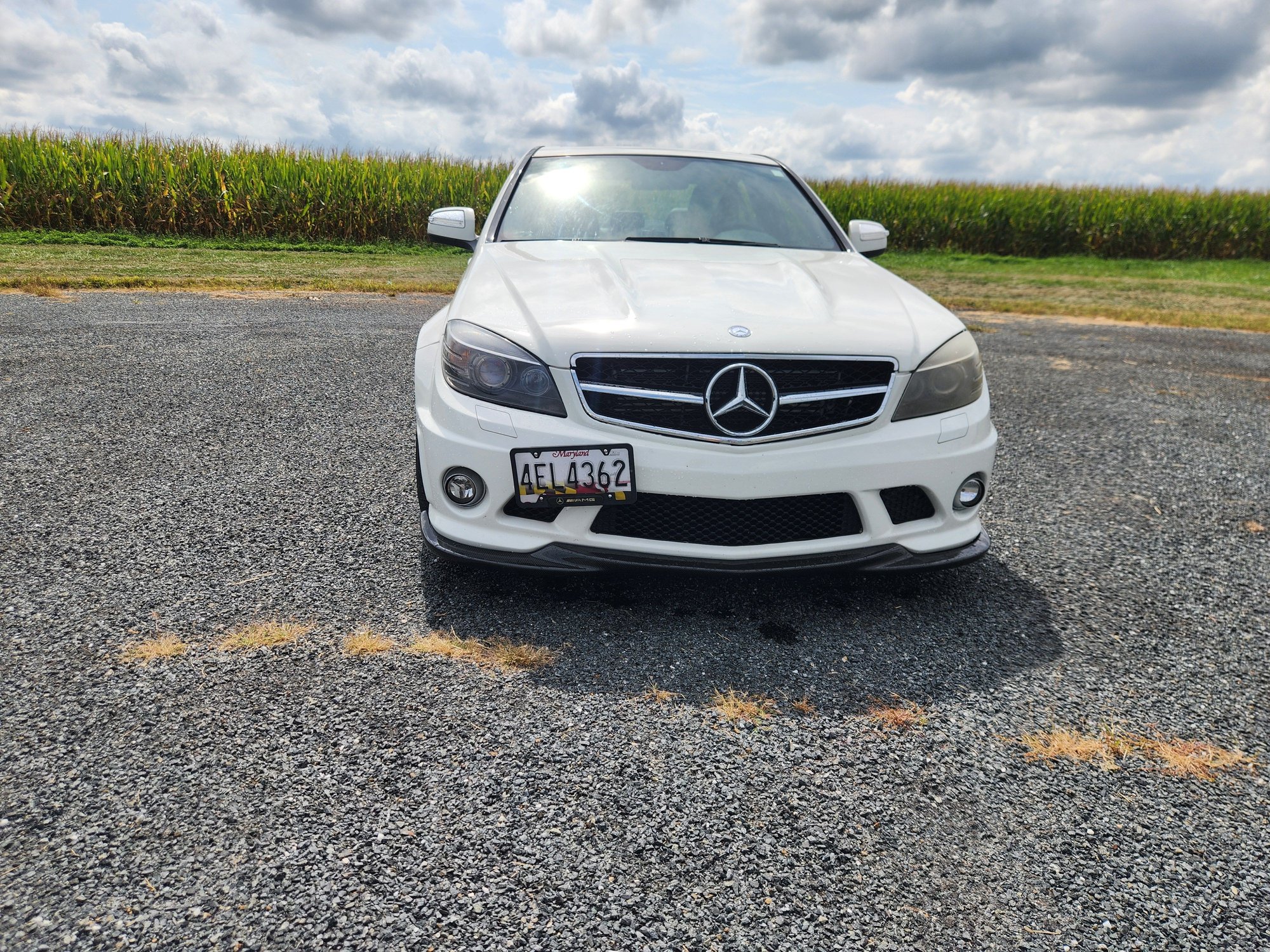 2009 Mercedes-Benz C63 AMG - Properly sorted and Youtube famous C63 - Used - VIN WDDGF77X89F308171 - 78,700 Miles - 8 cyl - 2WD - Automatic - Sedan - White - Centreville, MD 21617, United States