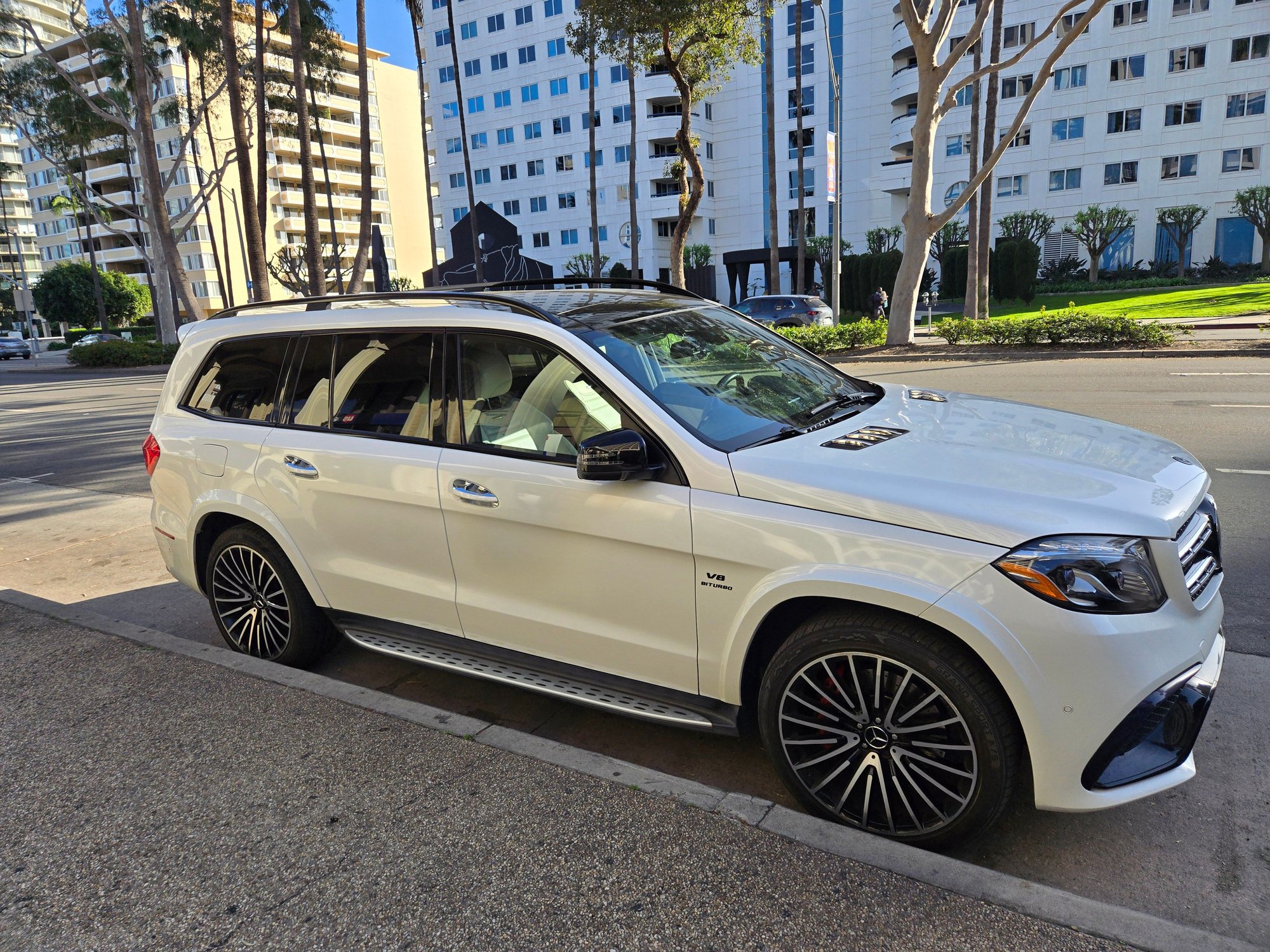 2018 Mercedes-Benz GLS63 AMG - 2018 Mercedes GLS 63 AMG White on White, carbon fiber trim, highly optioned. - Used - VIN 4JGDF7FE6JB169680 - 53,500 Miles - 8 cyl - AWD - Automatic - SUV - White - Los Angeles, CA 90501, United States