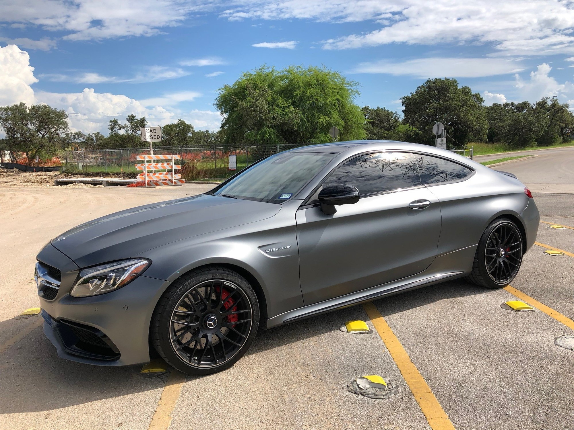 2018 Mercedes-Benz C63 AMG S - 2018 Mercedes Benz C63 S AMG Grey Magno Coupe $5k in XPEL PPF Tint Power upgrade - Used - VIN WDDWJ8HB8JF644670 - 4,600 Miles - 8 cyl - 2WD - Automatic - Coupe - Gray - San Antonio, TX 78248, United States