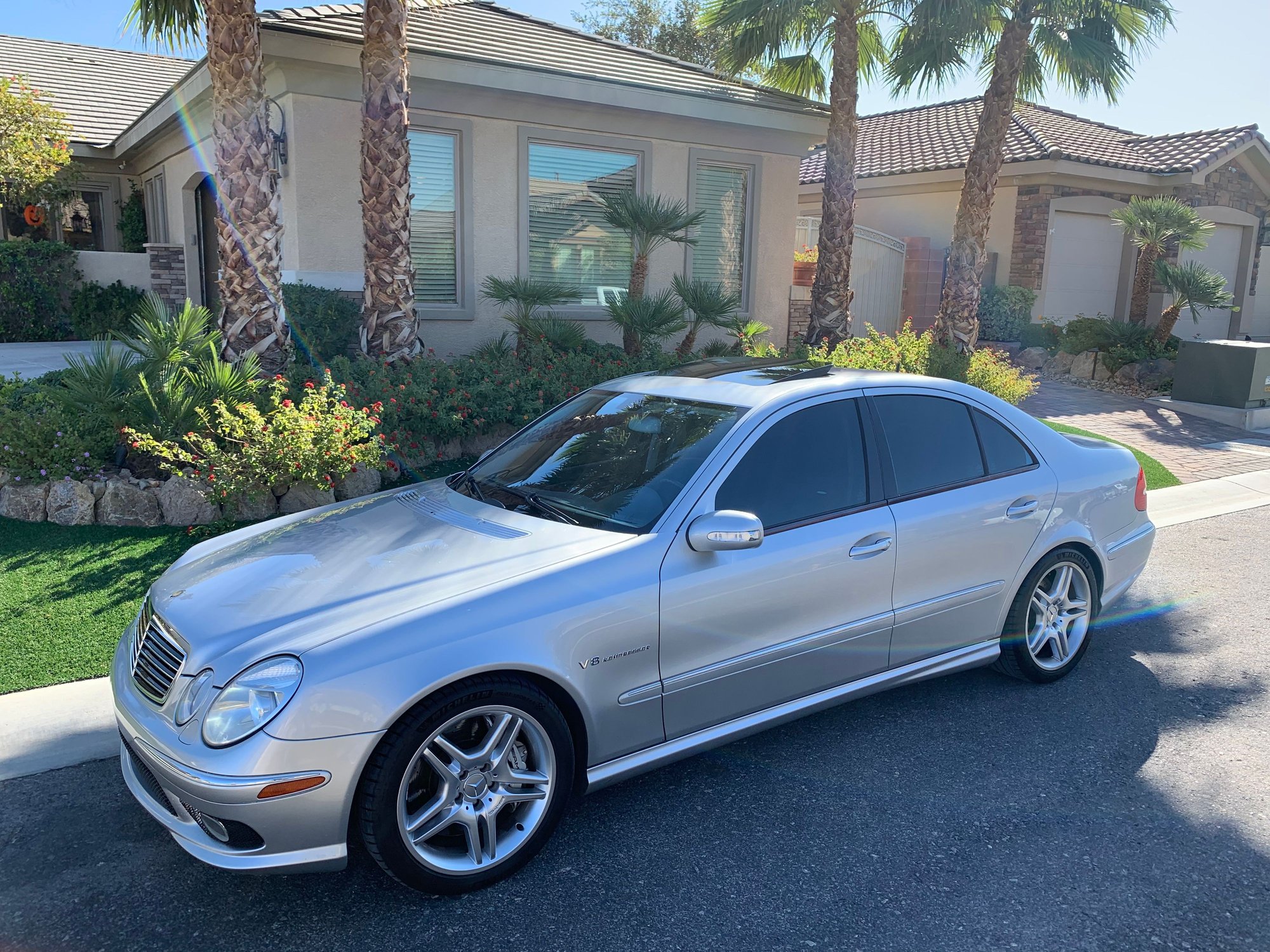 2003 Mercedes-Benz E55 AMG - 2003 Mercedes-Benz E55 AMG for sale - Used - VIN WDBUF76J73A298018 - 84,000 Miles - 8 cyl - 2WD - Automatic - Sedan - Silver - Las Vegas, NV 89141, United States