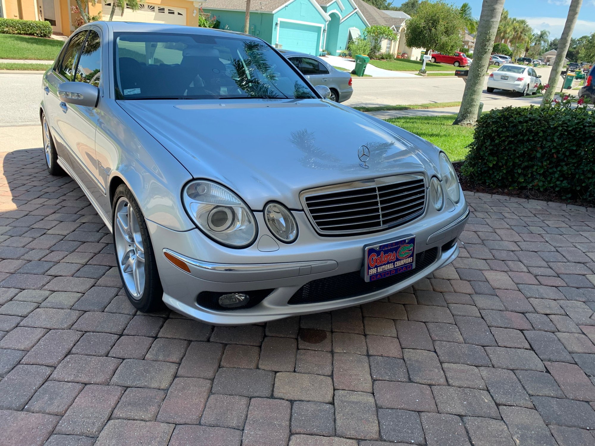 2005 Mercedes-Benz E55 AMG - 2005 E55 with upgrades in FL - Used - VIN WDBUFJ7J75AXXXXXX - 90,112 Miles - 8 cyl - 2WD - Automatic - Sedan - Silver - Melbourne, FL 32901, United States