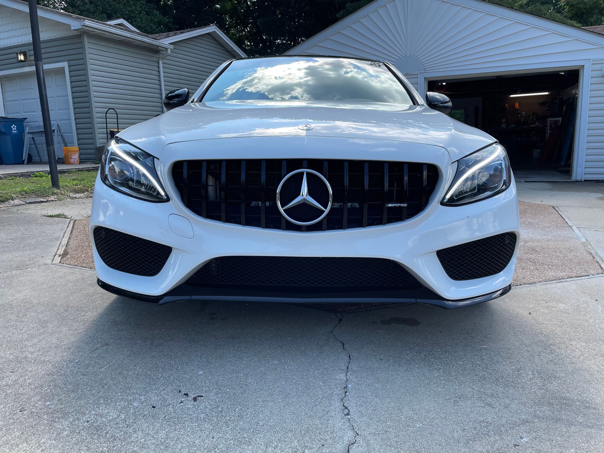 2017 Mercedes-Benz C43 AMG - 2017 C43 AMG - Used - VIN 55SWF6EB2HU215073 - 47,000 Miles - 6 cyl - AWD - Automatic - Sedan - White - Collinsville, IL 62234, United States