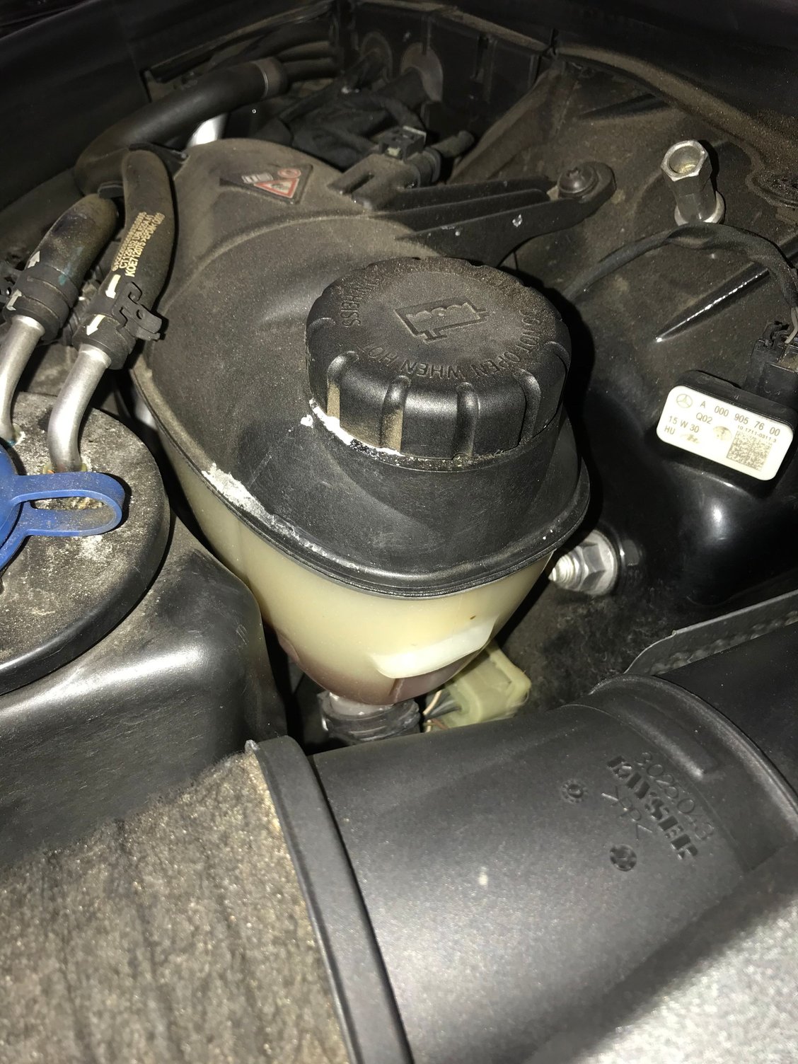 Coolant reservoir fill line location in s63 Forums