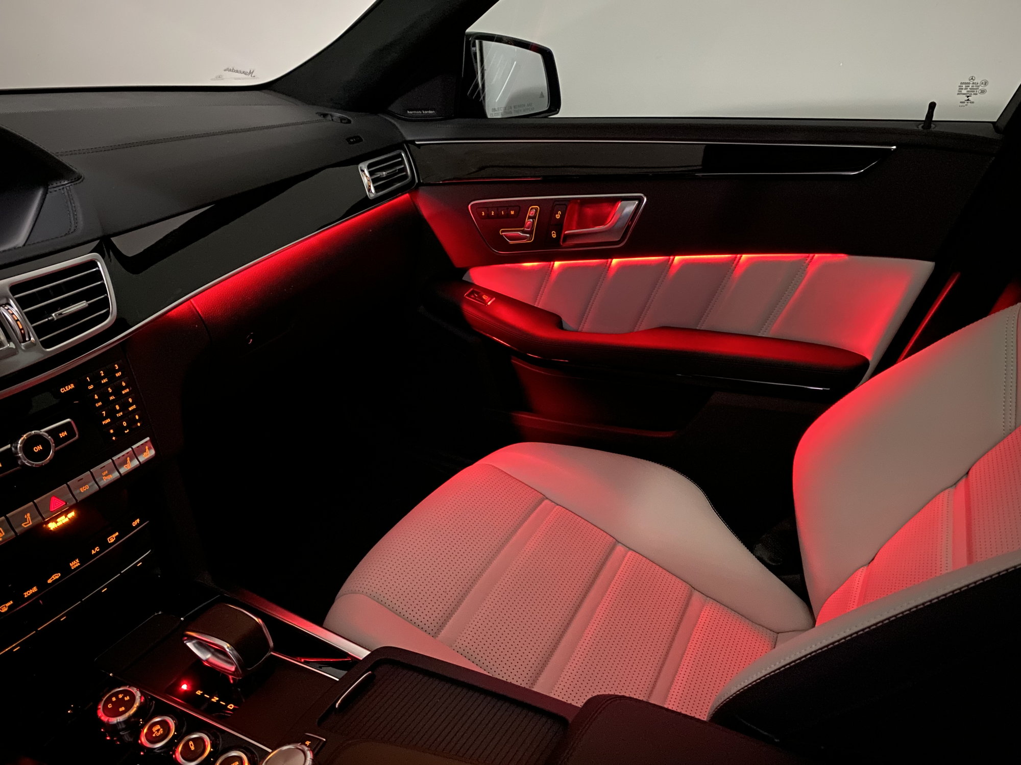 DMP Car Design 64 color interior ambient light kit installed! -   Forums
