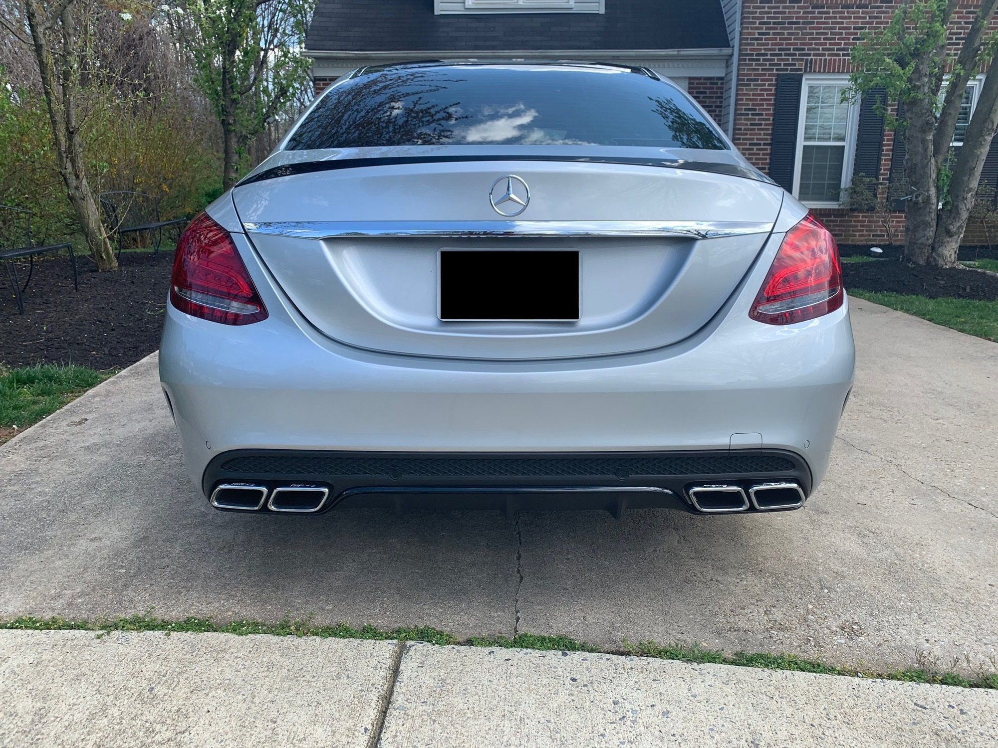 2015 Mercedes-Benz C63 AMG S - 2015 C63S Edition1 Sedan - Used - VIN 55SWF8HB6FU083276 - 45,995 Miles - 8 cyl - 2WD - Automatic - Sedan - Silver - Gaithersburg, MD 20877, United States