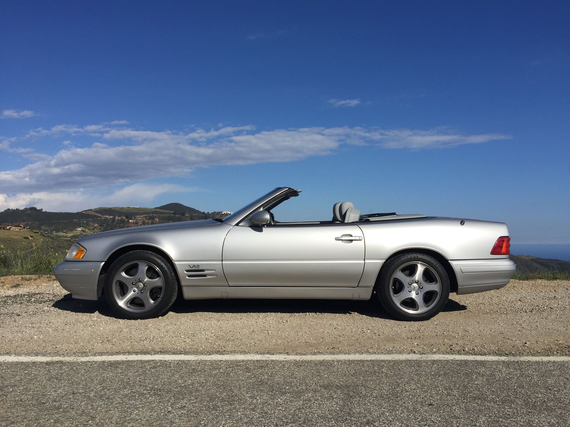 1999 Mercedes-Benz SL600 - 1999 SL600, 69k Miles, Impeccably Maintained, All Original - Used - VIN WDBFA76FXXF182999 - 68,950 Miles - 12 cyl - 2WD - Automatic - Convertible - Silver - Los Angeles, CA 90035, United States