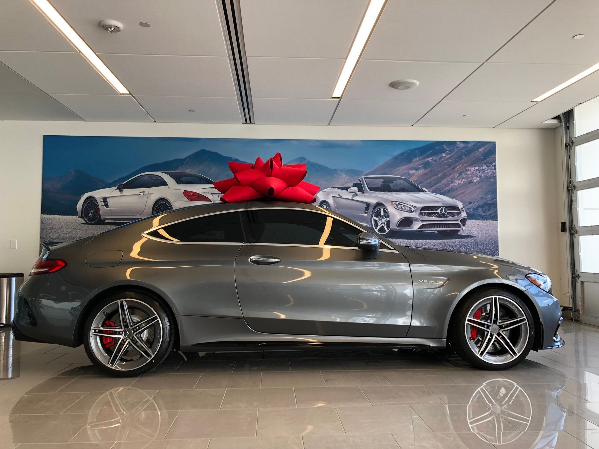 Wheels and Tires/Axles - OEM 2019 AMG C63S 5-Spoke Wheels with Michelin PSS Tires - New - 2019 to 2020 Mercedes-Benz C63 AMG S - Austin, TX 78739, United States