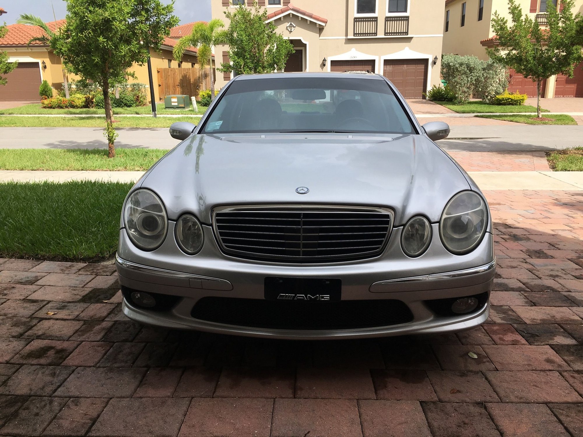 2003 Mercedes-Benz E55 AMG - 2003 E55 AMG Distronic - Used - VIN WDBUF76J23A391982 - 93,000 Miles - 8 cyl - 2WD - Automatic - Sedan - Silver - Miami, FL 33187, United States