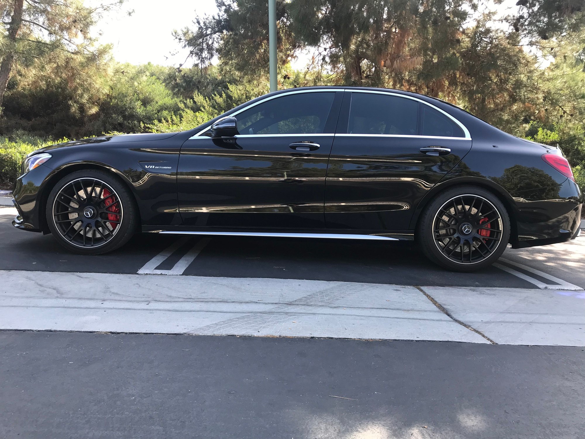 2016 Mercedes-Benz C63 AMG S - AMG C63S - Used - VIN 55SWF8HB2GU114704 - 25,000 Miles - 8 cyl - 2WD - Automatic - Sedan - Black - Southern California, CA 91765, United States