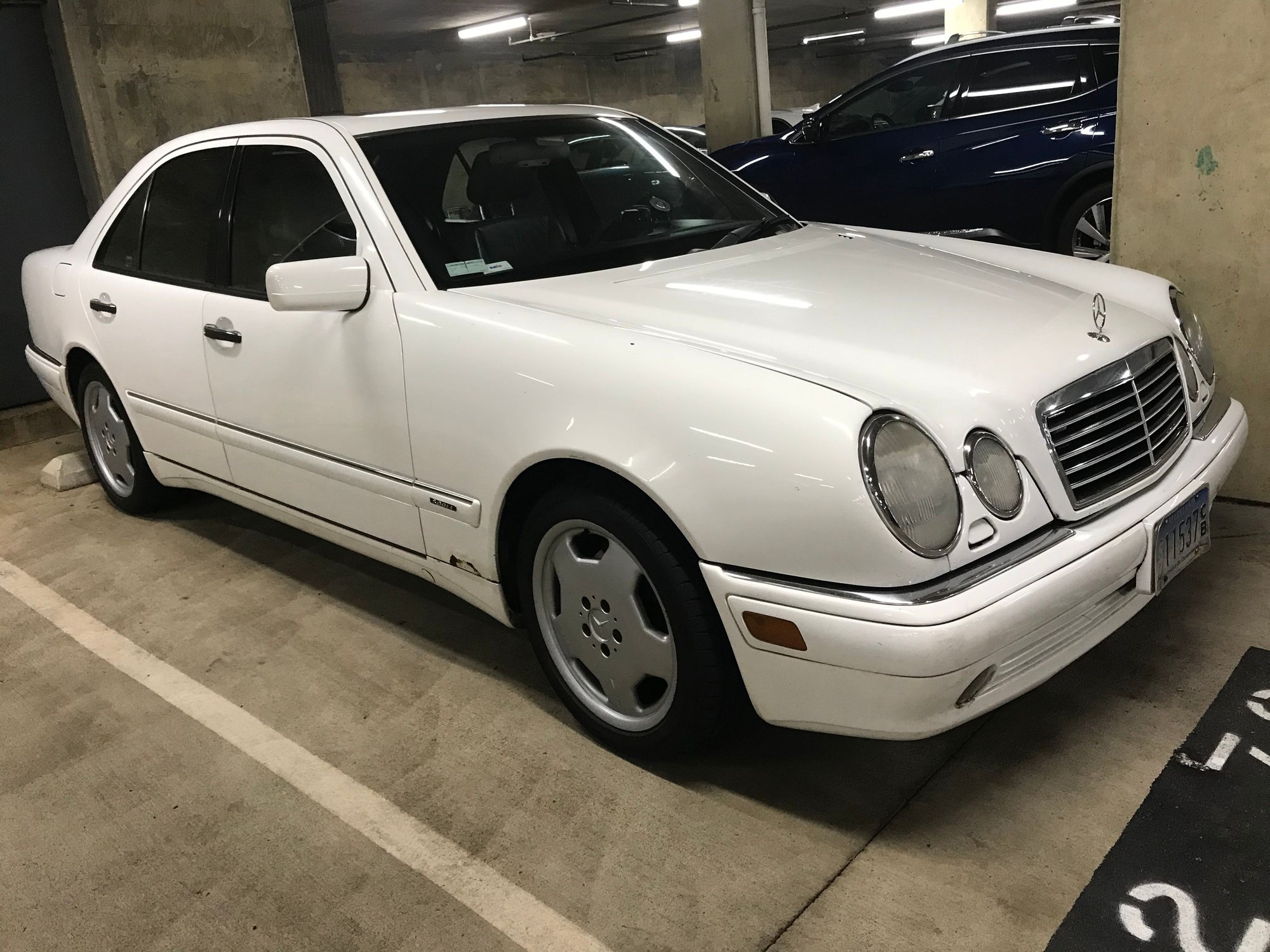1997 Mercedes-Benz E420 - FS 1997 E420 Sport Parts Car RUNS AND DRIVES - Used - VIN WDBJF72FXVA237043 - 170,000 Miles - 8 cyl - 2WD - Automatic - Sedan - White - Vienna, VA 22180, United States