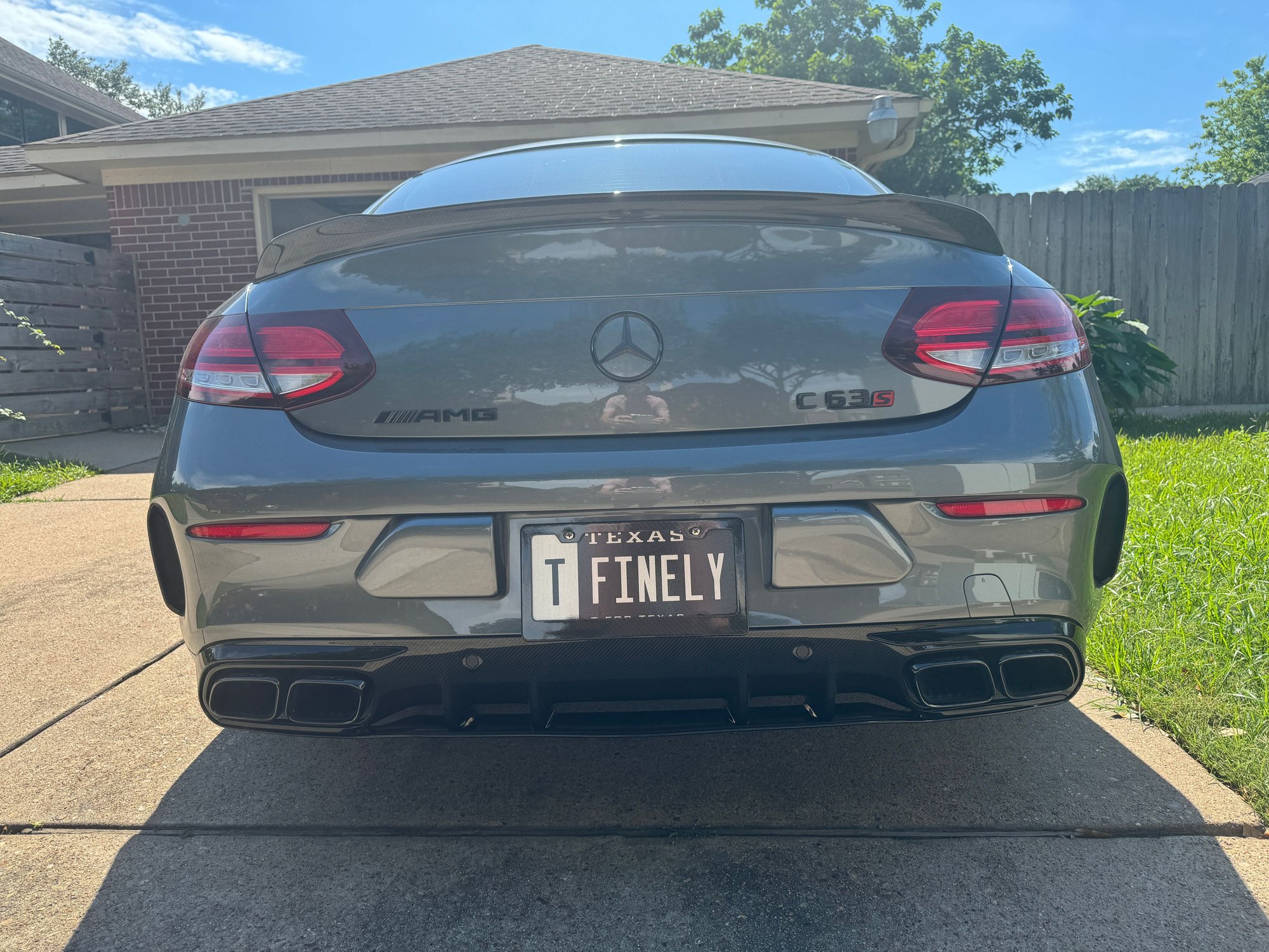 2020 Mercedes-Benz C63 AMG S - FS: My Wife's Car and NOT mine... - Used - VIN WDDWJ8HB6LF980515 - 8 cyl - 2WD - Automatic - Coupe - Gray - Pearland, TX 77584, United States