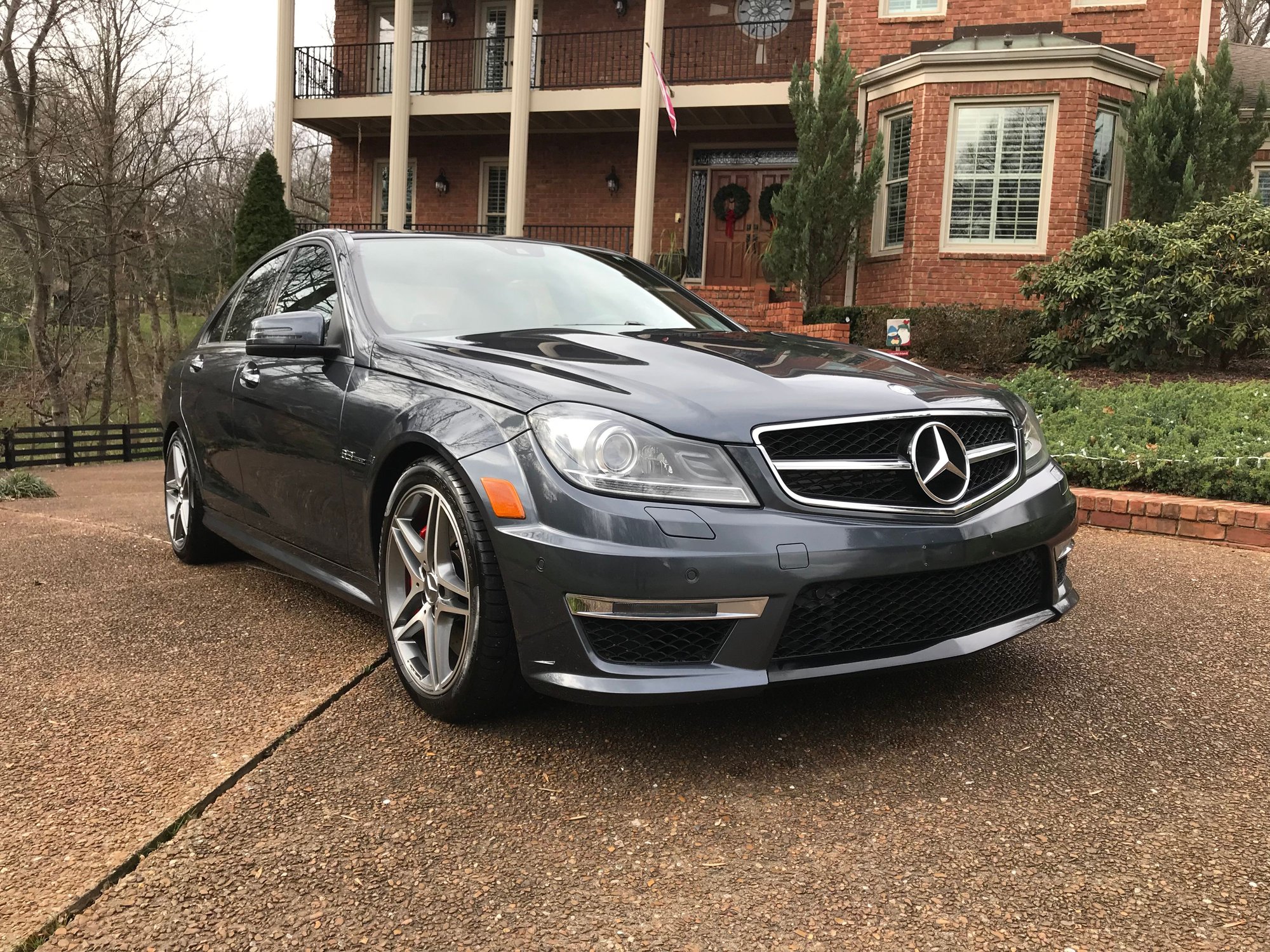 2013 Mercedes-Benz C63 AMG - 2013 C63 AMG - Used - VIN WDDGF7HB4DA829803 - 20,500 Miles - 8 cyl - 2WD - Automatic - Sedan - Gray - Brentwood, TN 37027, United States