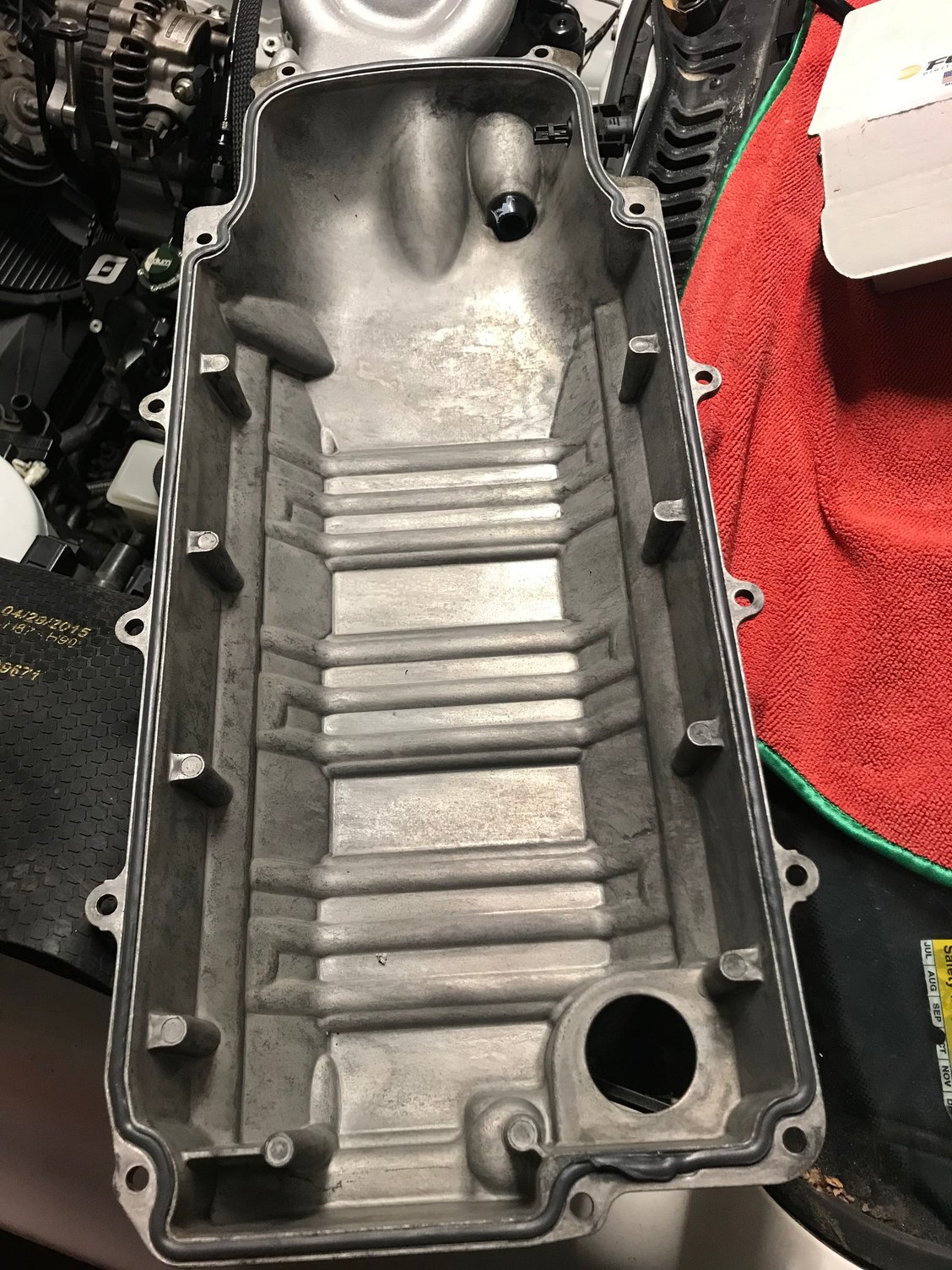 M156 intake manifold center plate cover gasket Forums