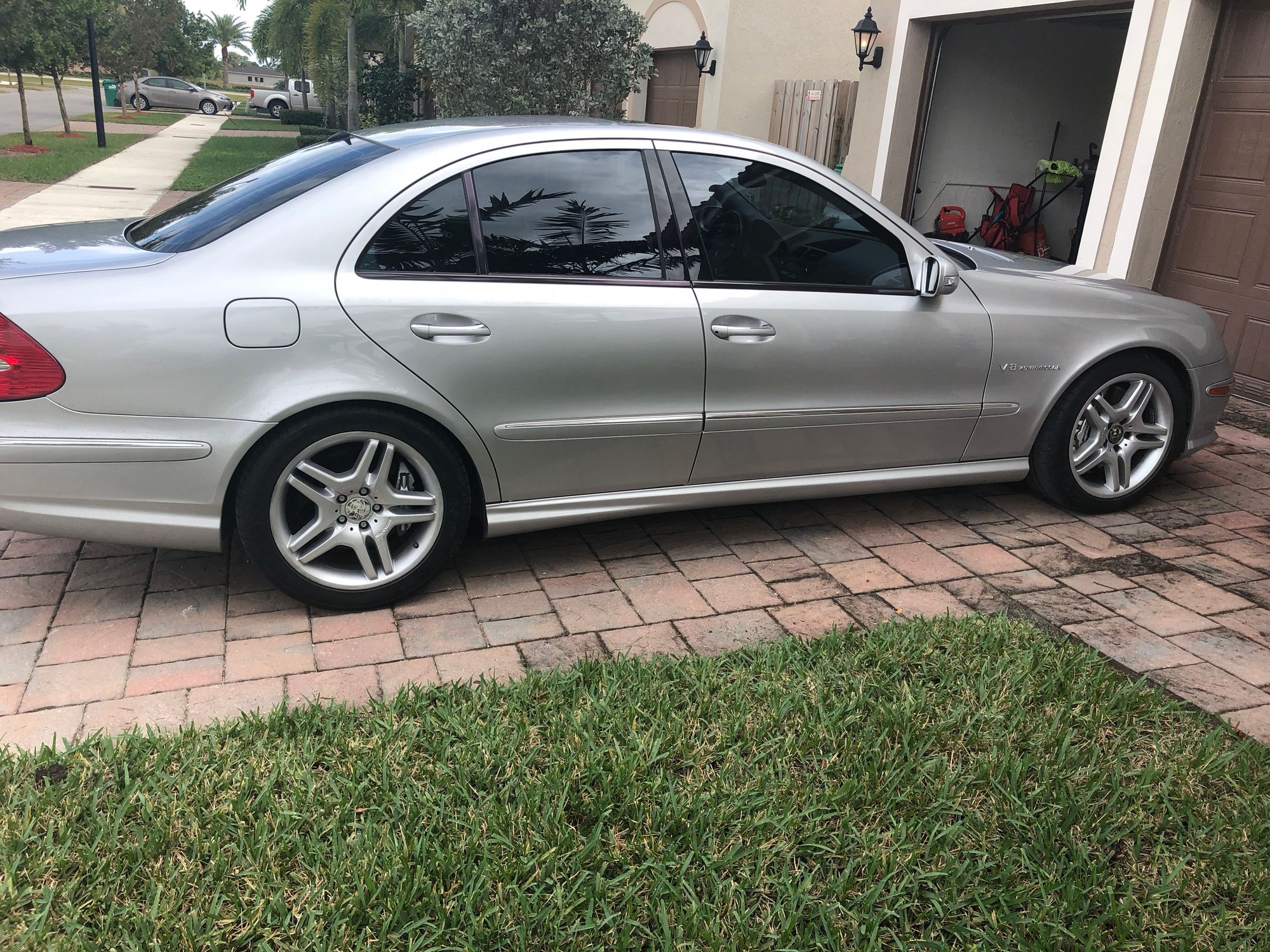 2003 Mercedes-Benz E55 AMG - 2003 E55 AMG Distronic - Used - VIN WDBUF76J23A391982 - 93,000 Miles - 8 cyl - 2WD - Automatic - Sedan - Silver - Miami, FL 33187, United States