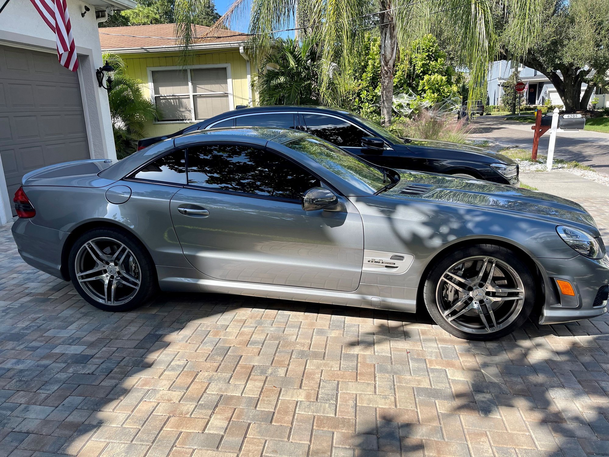 2009 Mercedes-Benz SL63 AMG - Impeccable condition 2009 SL63 AMG with low miles (P030 option car) - Used - VIN WDBSK70F59F145639 - 34,829 Miles - 8 cyl - 2WD - Automatic - Convertible - Silver - Tampa, FL 33611, United States