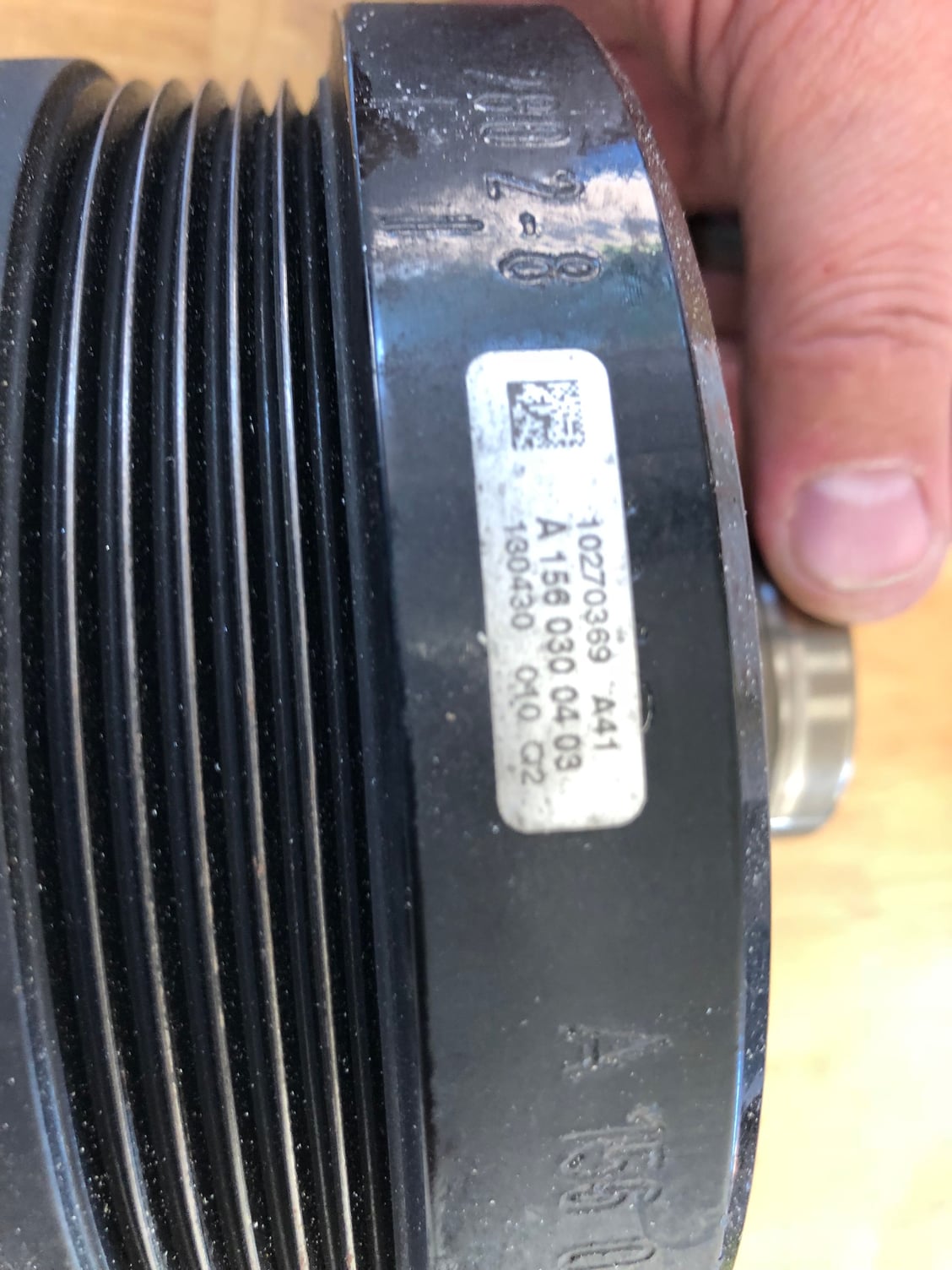 Miscellaneous - OEM C63 W204 main pulley - Used - Houston, TX 77056, United States