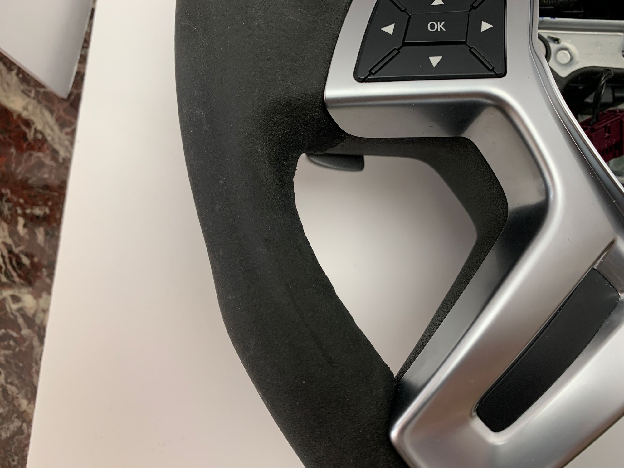 Interior/Upholstery - MERCEDES AMG W166 ML63 X166 GL63 W463 OEM FLAT BOTTOM STEERING WHEEL A1664601018 9G60 - Used - 2013 to 2018 Mercedes-Benz G550 - 2013 to 2016 Mercedes-Benz GL450 - 2012 to 2015 Mercedes-Benz ML350 - Bradenton, FL 34202, United States