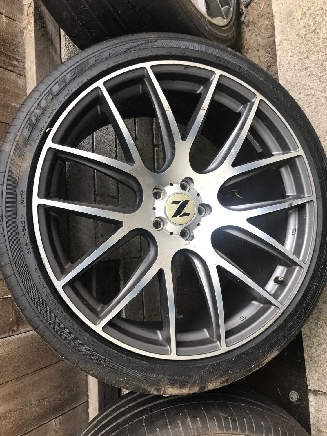Wheels and Tires/Axles - 22" Zito ZS01 Wheels + TPMS - Used - Tustin, CA 92780, United States