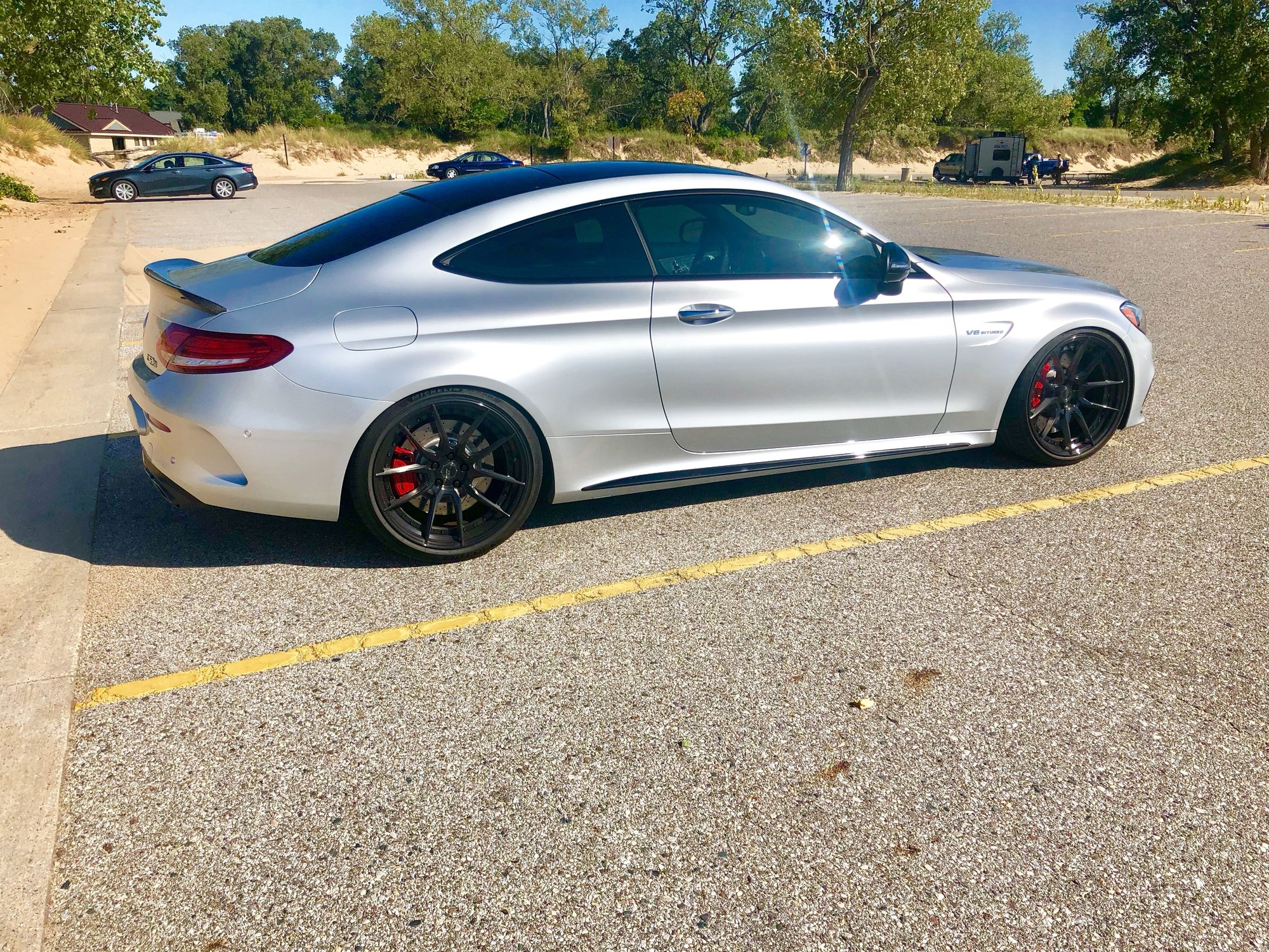 2017 Mercedes-Benz C63 AMG S - 2017 AMG C63S Coupe - Low Miles/Dinan/BC Forged/BMS - Used - VIN WDDWJ8HB8HF506069 - 11,300 Miles - 8 cyl - 2WD - Automatic - Coupe - Silver - Holland, MI 49424, United States