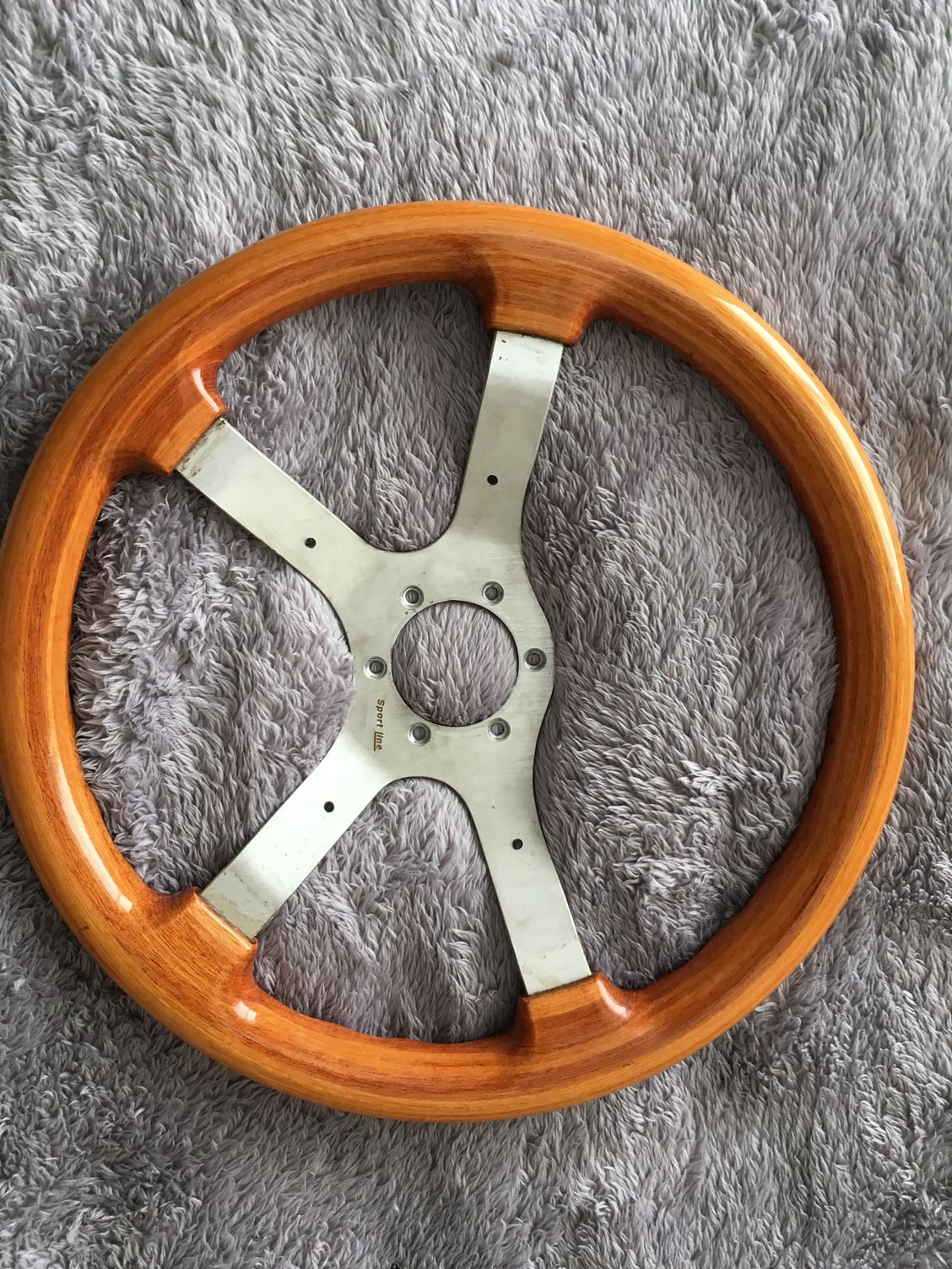Steering/Suspension - Sport Line Wood grain Steering Wheel - Used - Richmond, BC V7A2C3, Canada