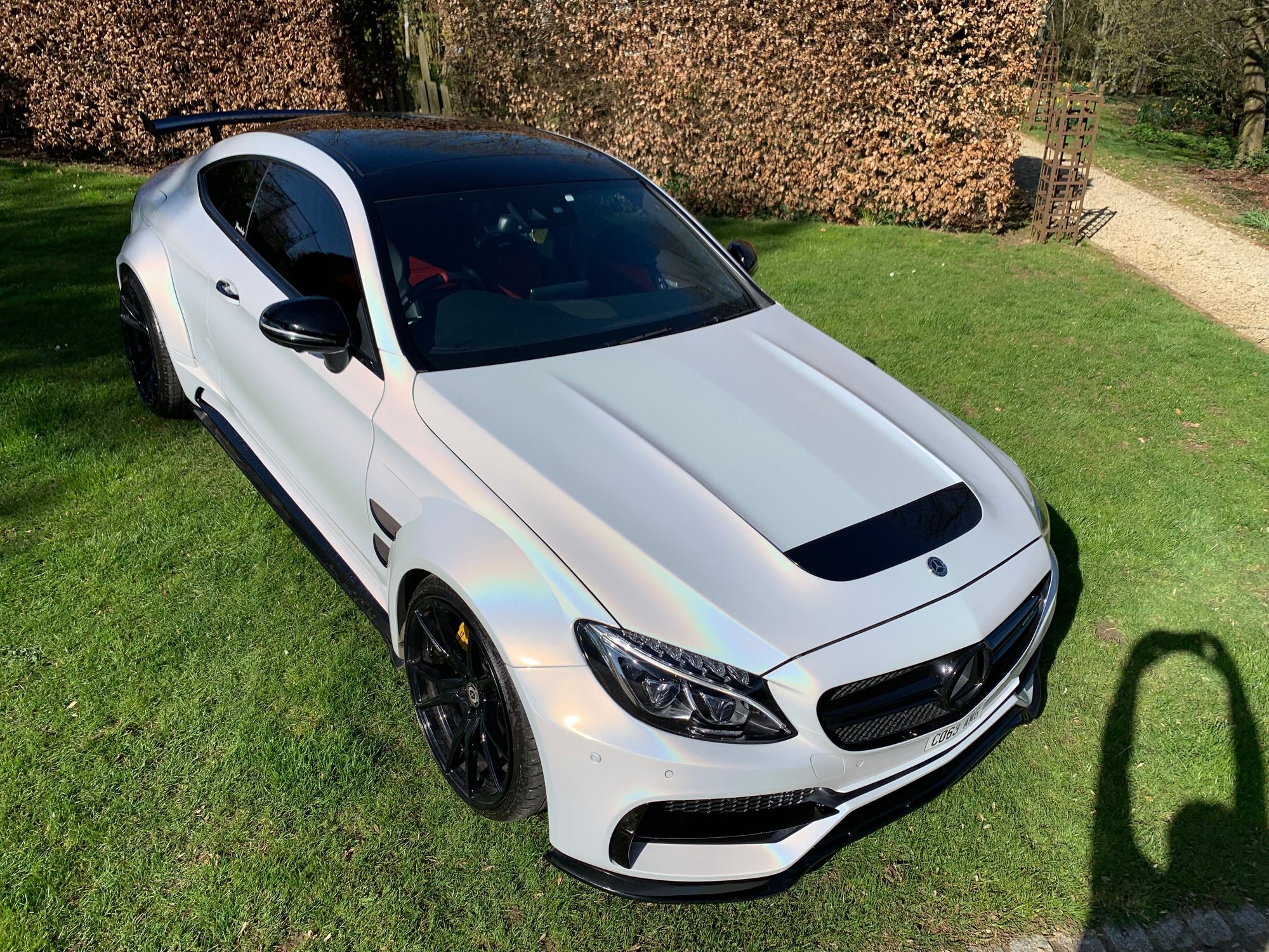 2016 Mercedes-Benz C63 AMG S - C63S AMG DMS Tuned Widebody Pearlescent Wrap DMS Tuned - Used - VIN WDD2053872F423076 - 20,000 Miles - 8 cyl - 2WD - Automatic - Coupe - White - Banbury OX15, United Kingdom