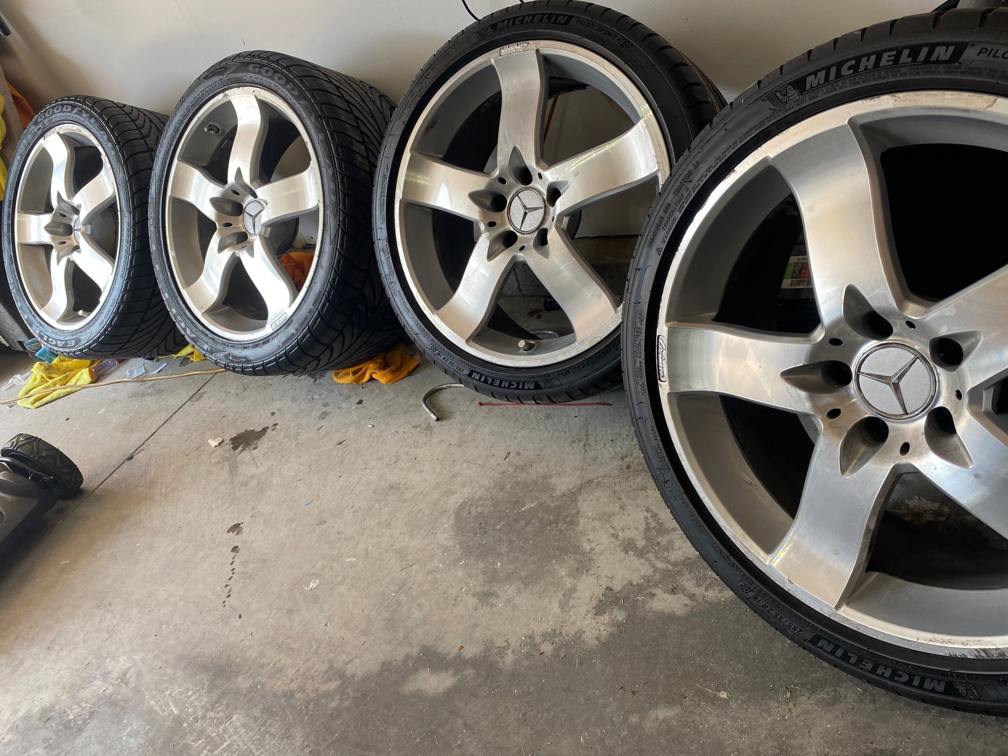 Wheels and Tires/Axles - Rare 19inch Lorinser RS5 set 8.5 & 9.5 x 19 ET38 5x112 1800 OBO - Used - 1995 to 2018 Mercedes-Benz All Models - South Jordan, UT 84009, United States