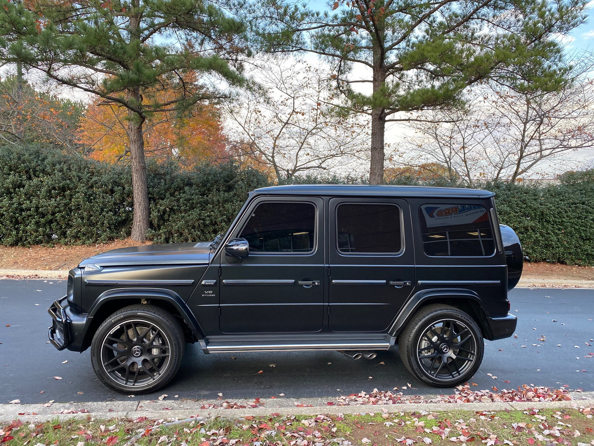 G63 Side Orange And Red Reflectors Wrapped Blacked Out Pics Mbworld Org Forums