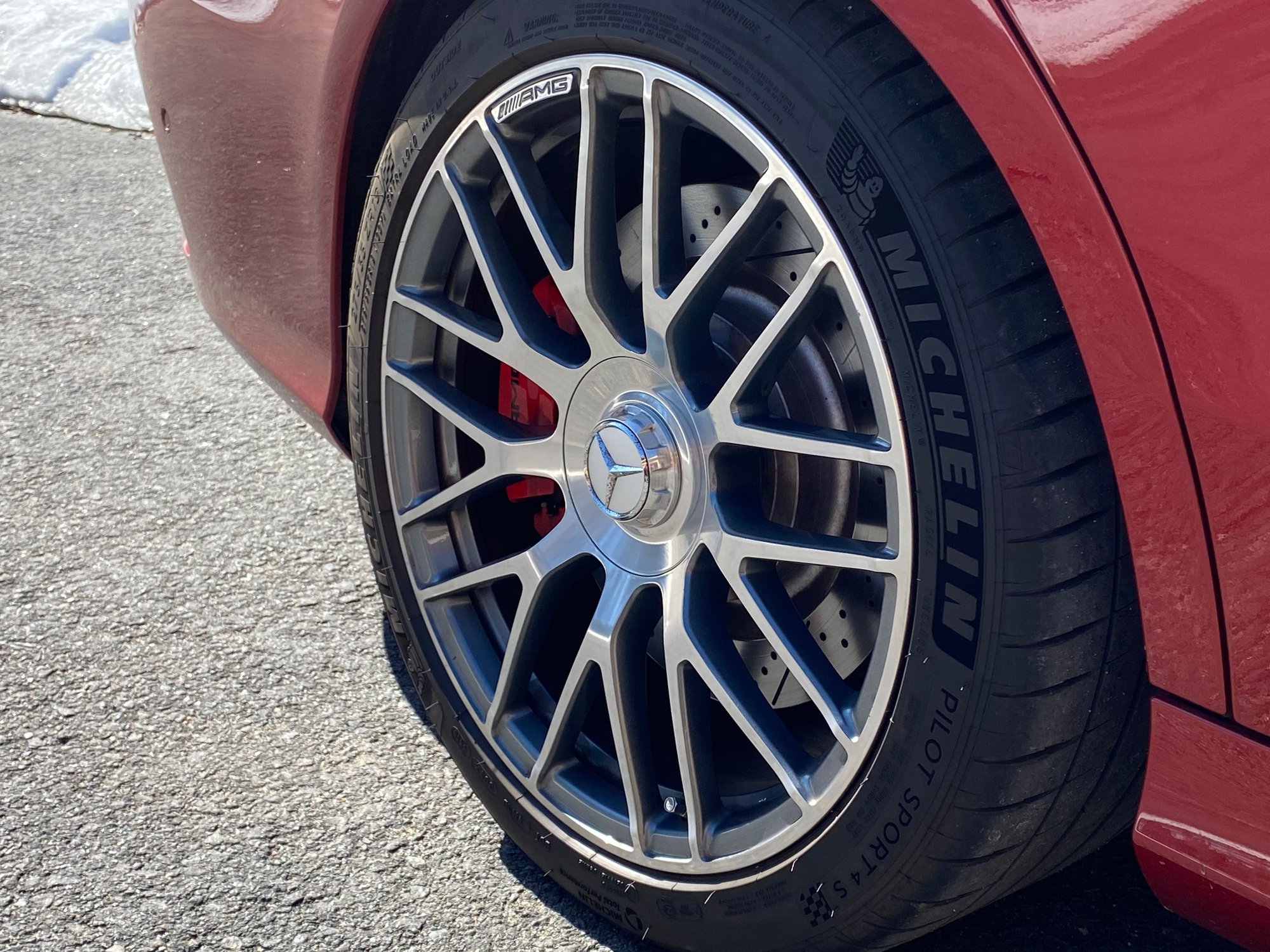 2016 Mercedes-Benz C63 AMG - '16 AMG C63S Sedan In Rare designo Cardinal Red Metallic. Great Shape, Low Miles! - Used - VIN 55SWF8HB7GU105979 - 34,112 Miles - 8 cyl - 2WD - Automatic - Sedan - Red - Chester, NH 03036, United States