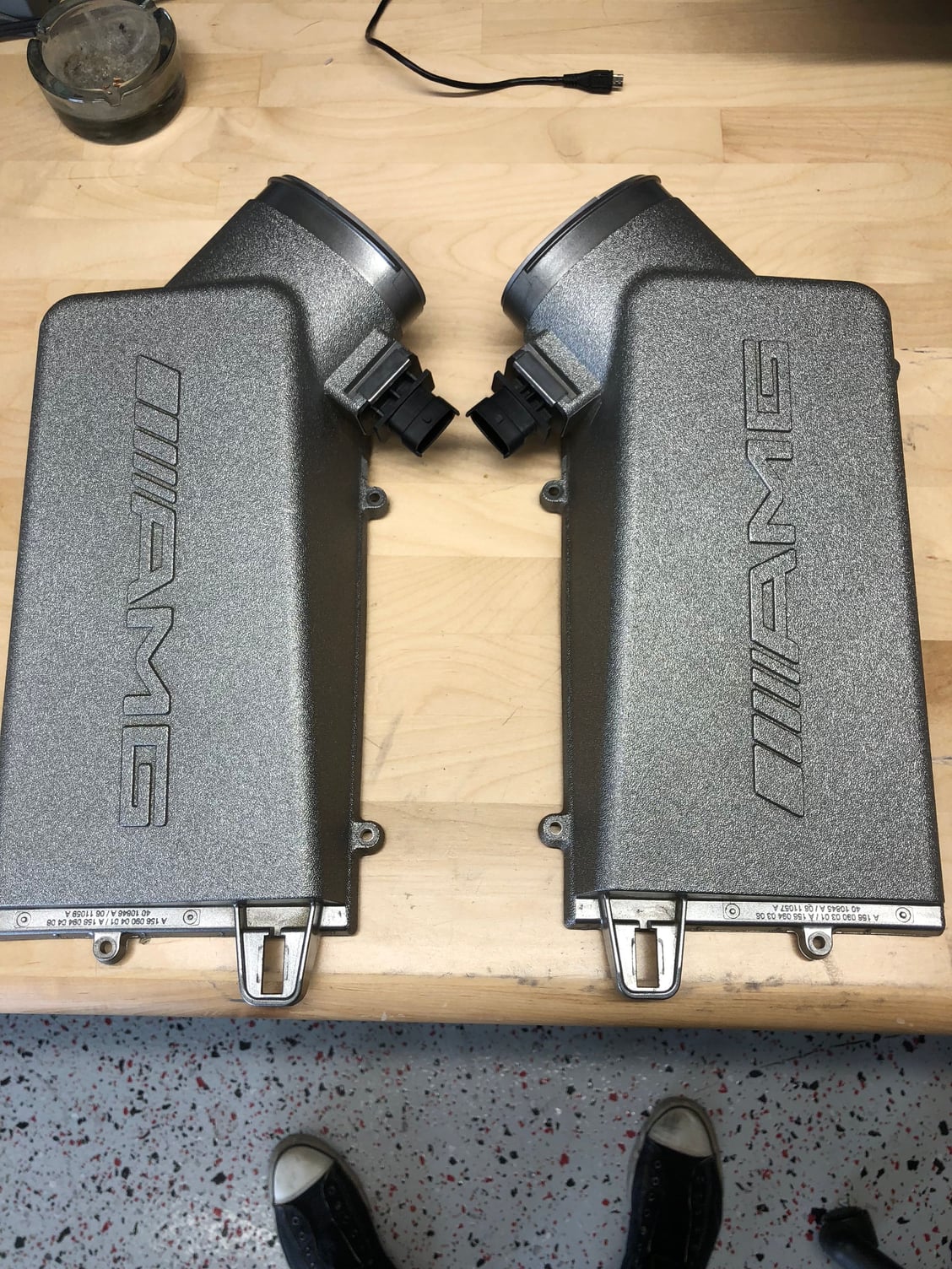 Engine - Intake/Fuel - M156 ROW Air Boxes - Used - 2009 to 2015 Mercedes-Benz C63 AMG - 92507, CA 92507, United States