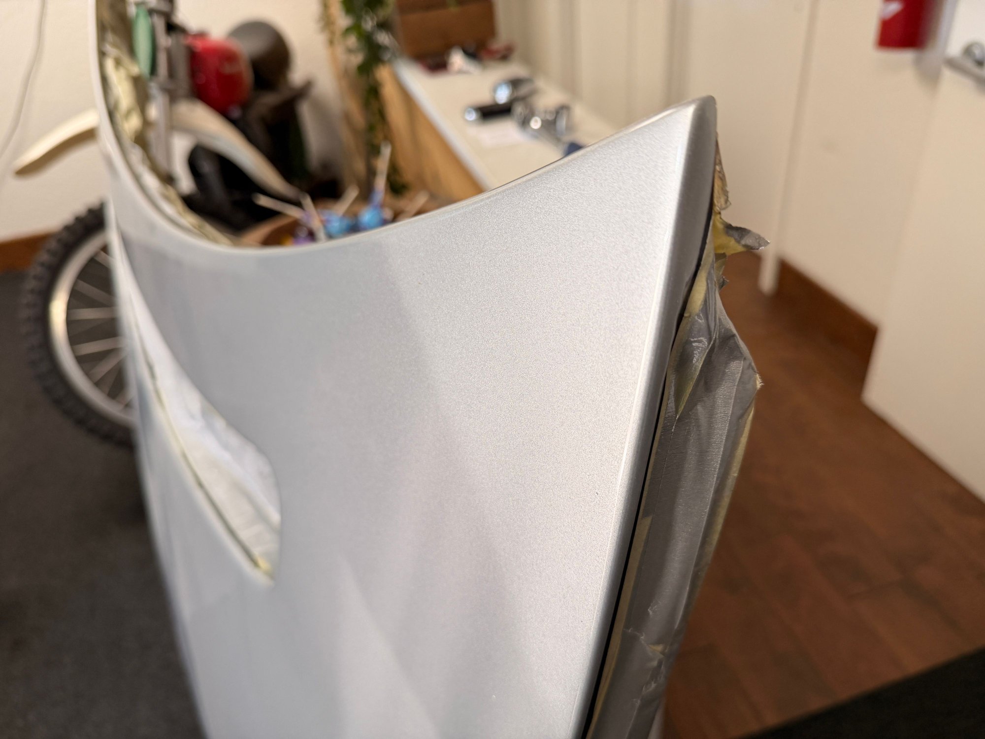 Exterior Body Parts - C209 Carbon Fiber Hood by VIS Racing Painted in 775U Iridium Silver - New - -1 to 2027  All Models - Costa Mesa, CA 92627, United States