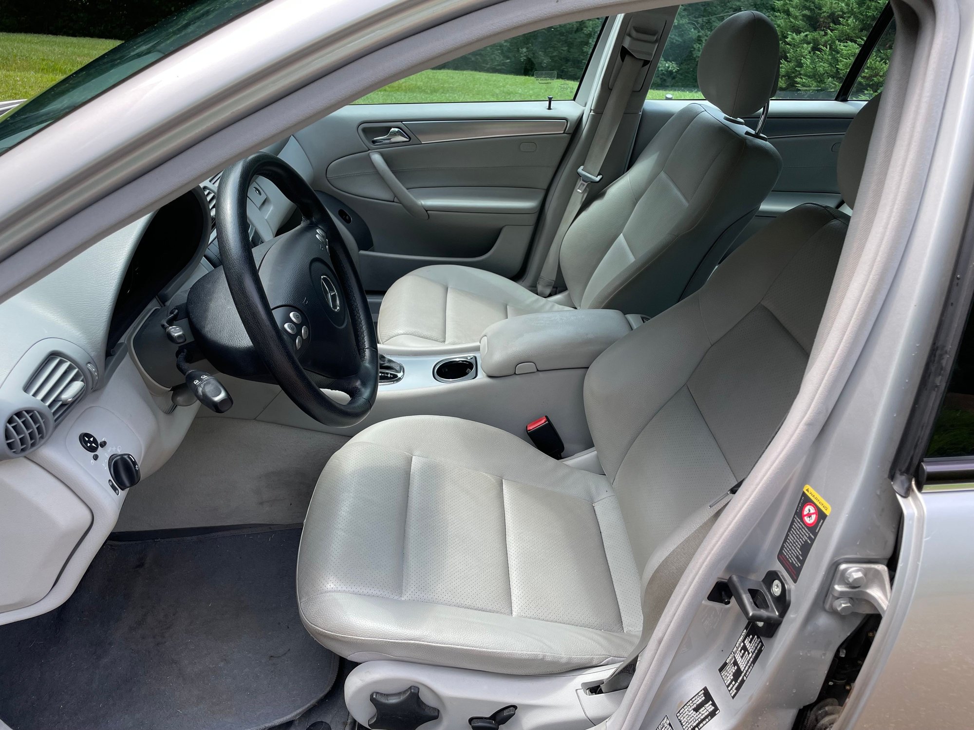 2005 Mercedes-Benz C230 - Mercedes C230 Kompressor 2005 is for sale - Used - VIN WDBRF40J15F684484 - 88,895 Miles - 4 cyl - 2WD - Automatic - Sedan - Silver - Nashville, TN 37215, United States