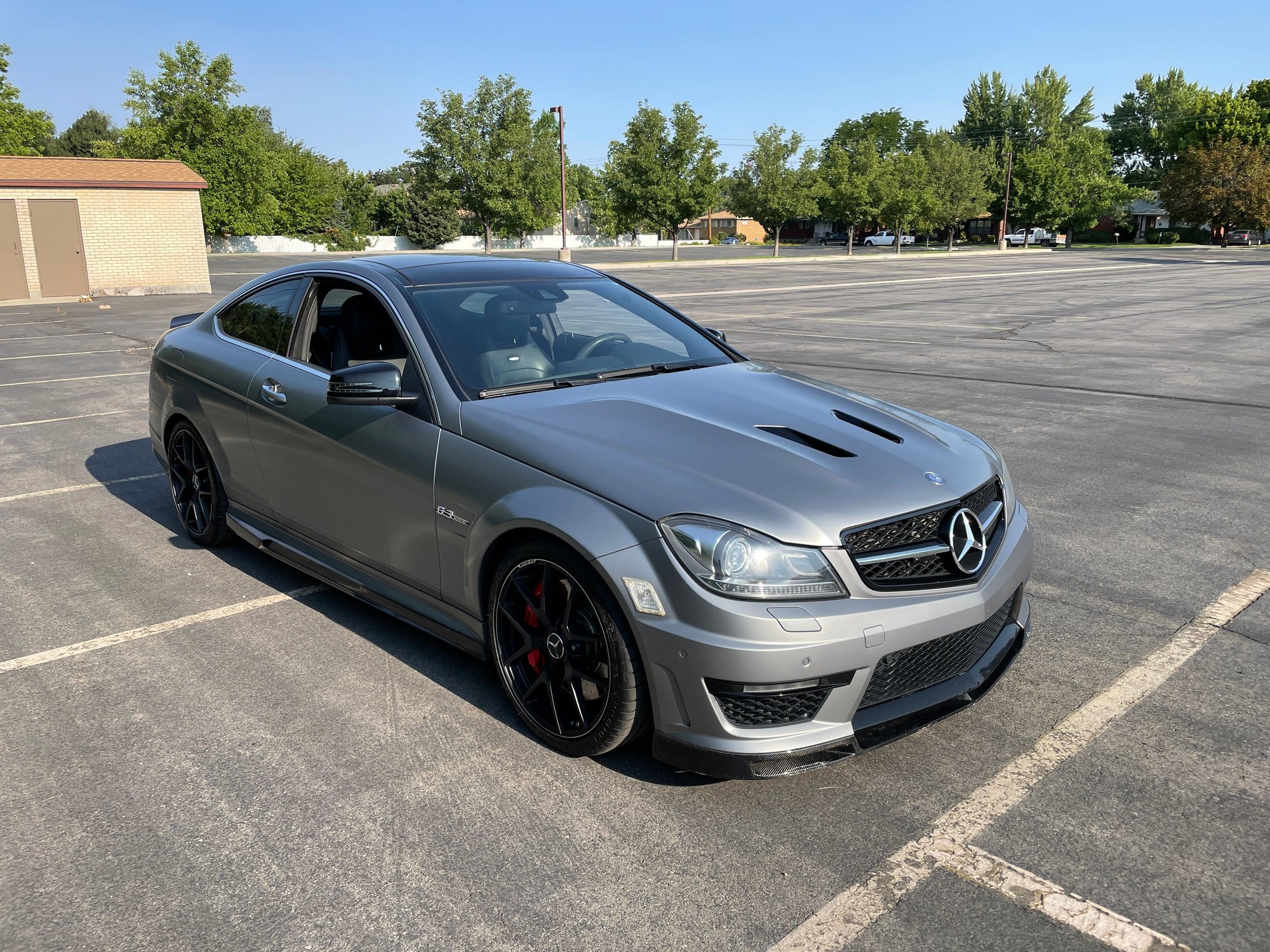 2014 Mercedes-Benz C63 AMG - 2014 C63 AMG 507 Edition - Used - VIN WDDGJ7HB6EG182334 - 55,250 Miles - 8 cyl - 2WD - Automatic - Coupe - Gray - Midvale, UT 84047, United States