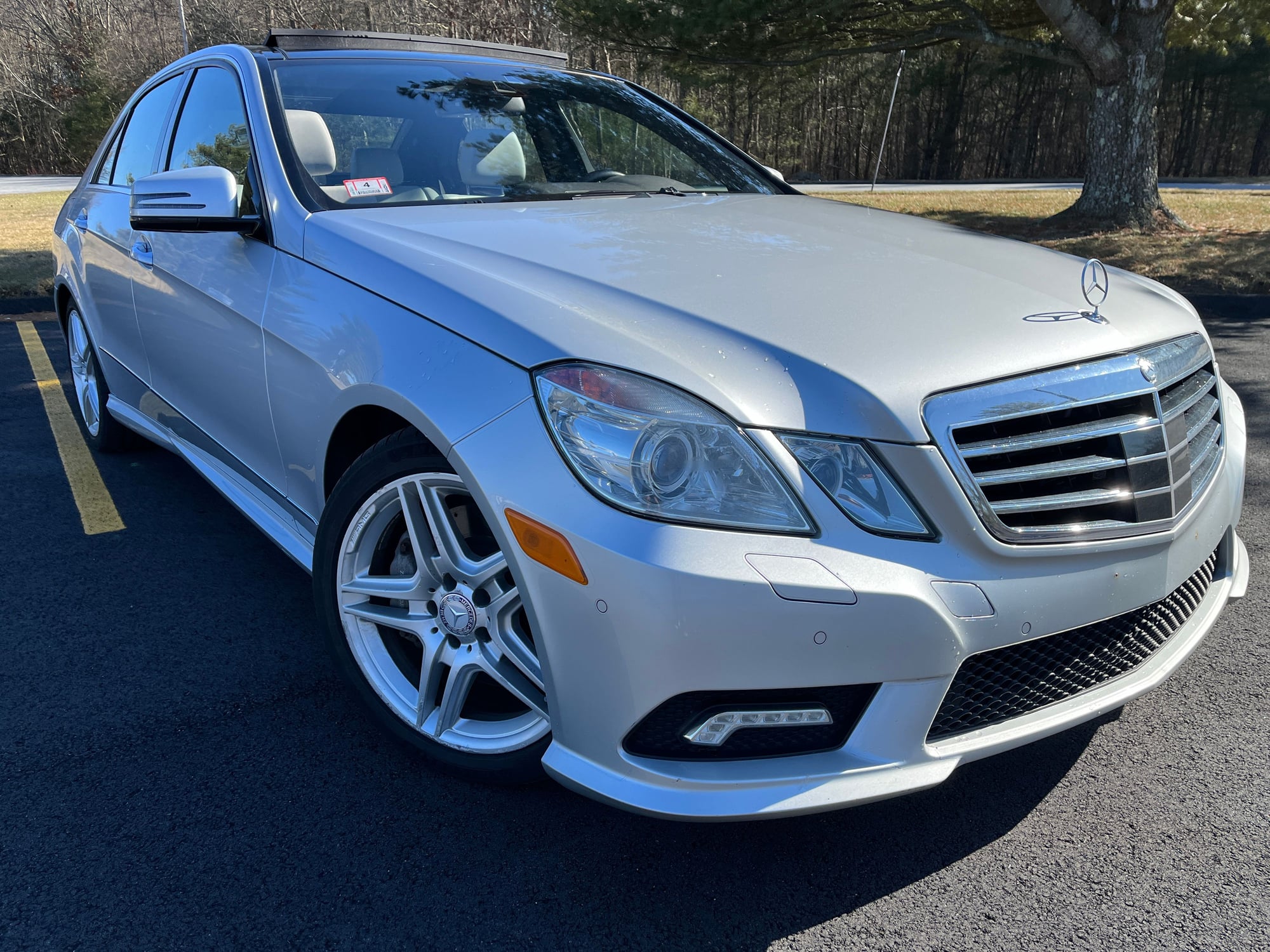 2011 Mercedes-Benz E550 - 2011 Mercedes-Benz E550 4matic Sport Iridium Silver/ Gray Leather - Used - VIN WDDHF9AB7BA313068 - 116,059 Miles - 8 cyl - AWD - Automatic - Sedan - Silver - Easton, MA 02375, United States