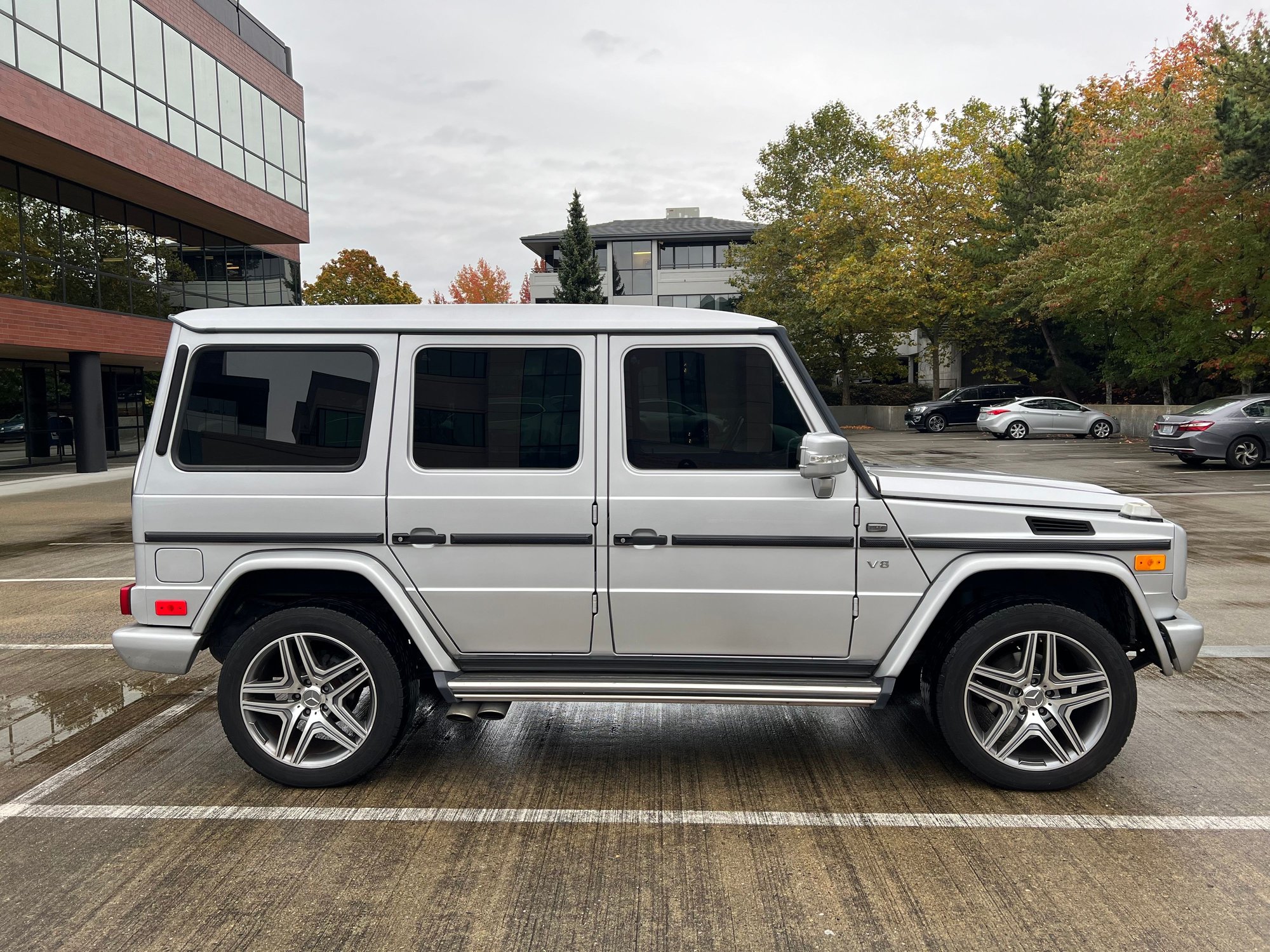 2002 Mercedes-Benz G500 - 2002 Mercedes G500 Silver - 156k Miles - Service Records - Nice Upgrades - Seattle - Used - VIN WDCYR49E12X130324 - 156,000 Miles - 8 cyl - 4WD - Automatic - SUV - Silver - Kirkland, WA 98033, United States