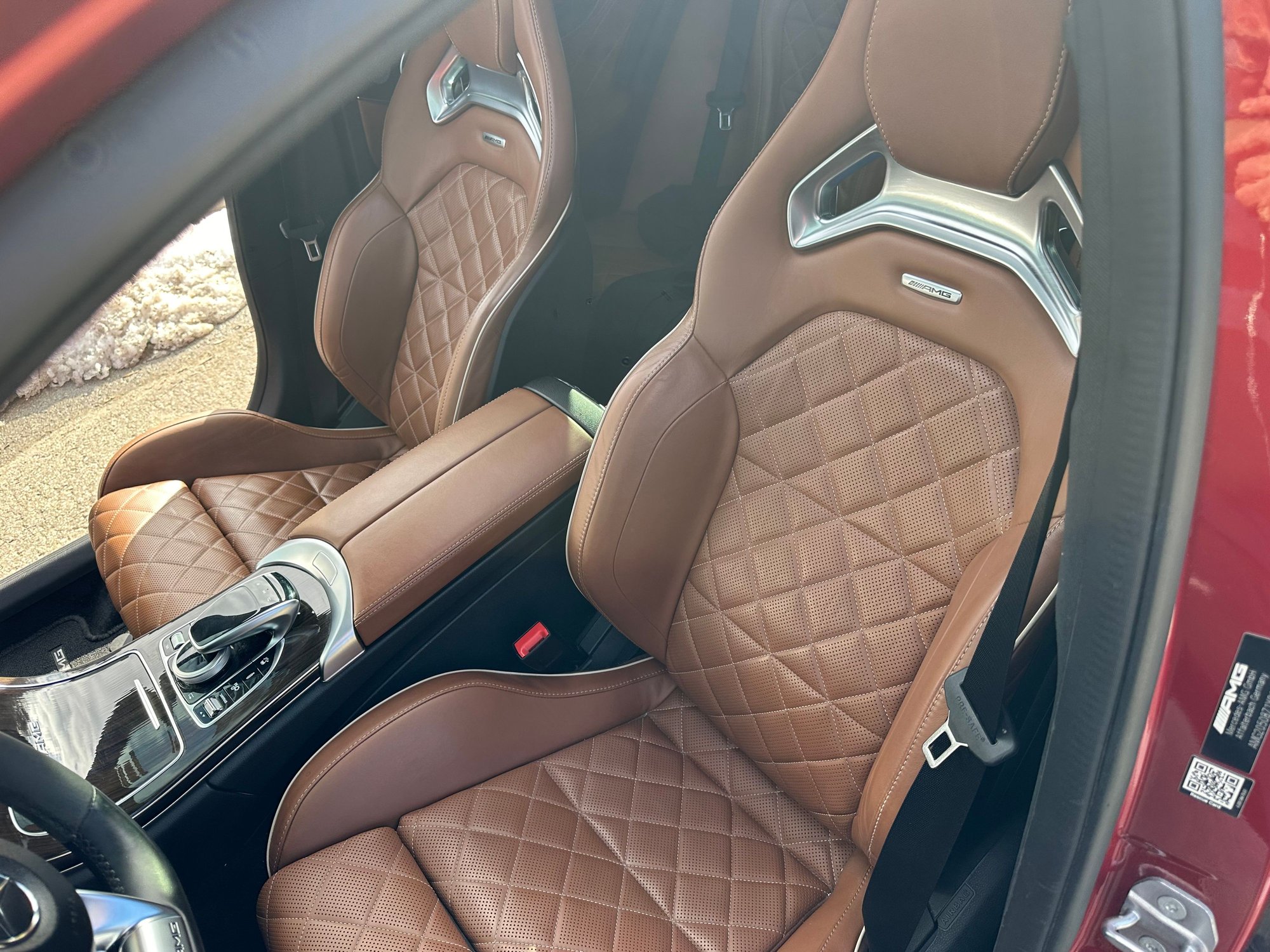 2017 Mercedes-Benz C63 AMG S - 2017 Mercedes Benz c63S AMG stage 2 PTG tuned rare color combo - Used - VIN 55SWF8HB0HU187460 - 33,000 Miles - 8 cyl - Red - Rochester Hills Michigan, MI 48307, United States