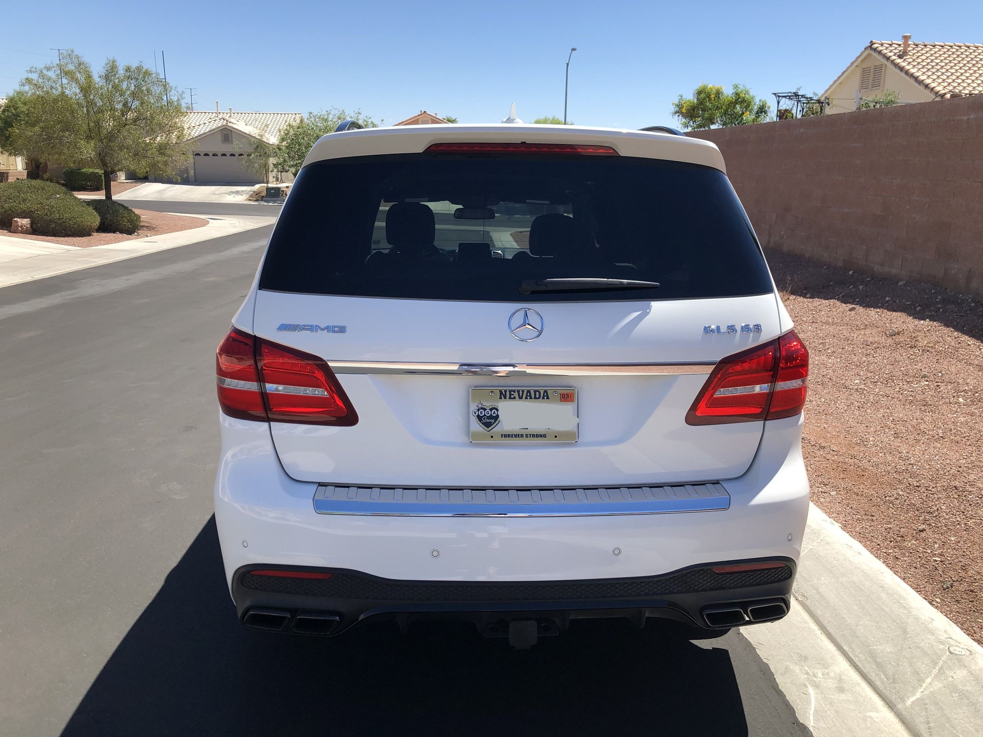 2017 Mercedes-Benz GLS63 AMG - 2017 GLS 63 AMG - 54k miles - 4 yr ext warranty - white on white - B&O sound system - Used - VIN 4JGDF7FE6HA772242 - 54,020 Miles - 8 cyl - AWD - SUV - White - North Las Vegas, NV 89031, United States